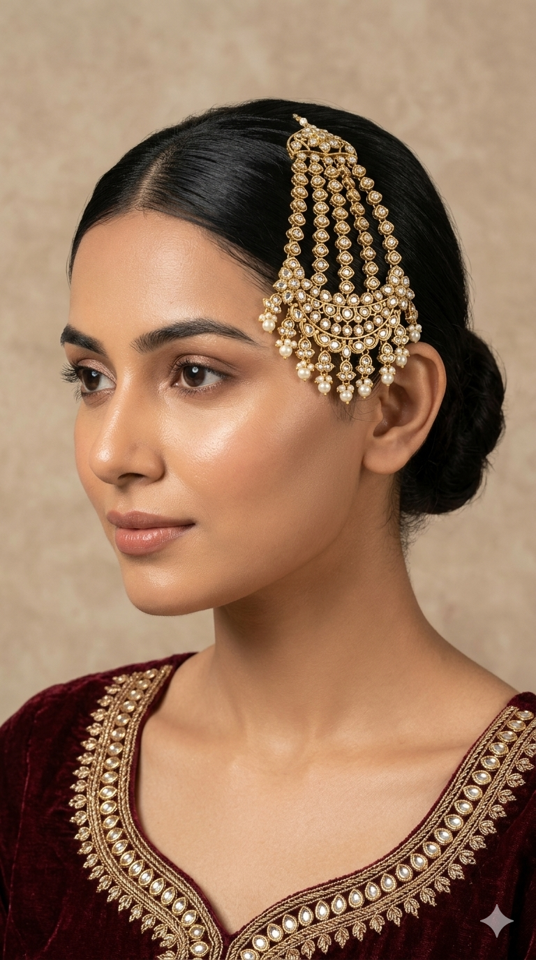 Headpassa jhumar kundan Avera passa
