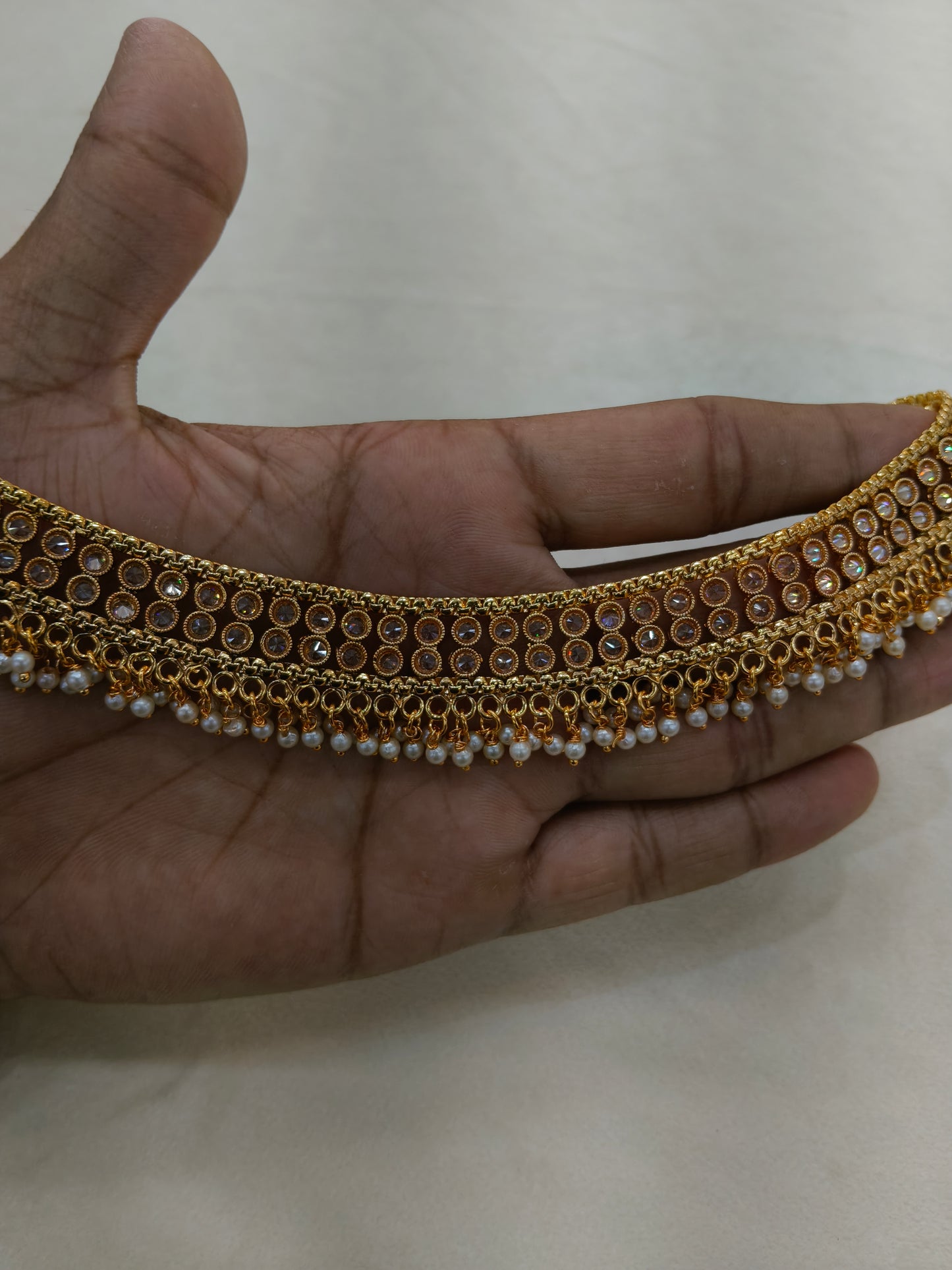 Gold Anklets Jhanjar Payal Alisa Jewellery