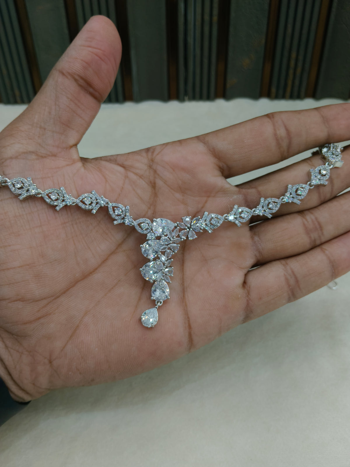 American Diamond Ad Necklace Alexa Sets