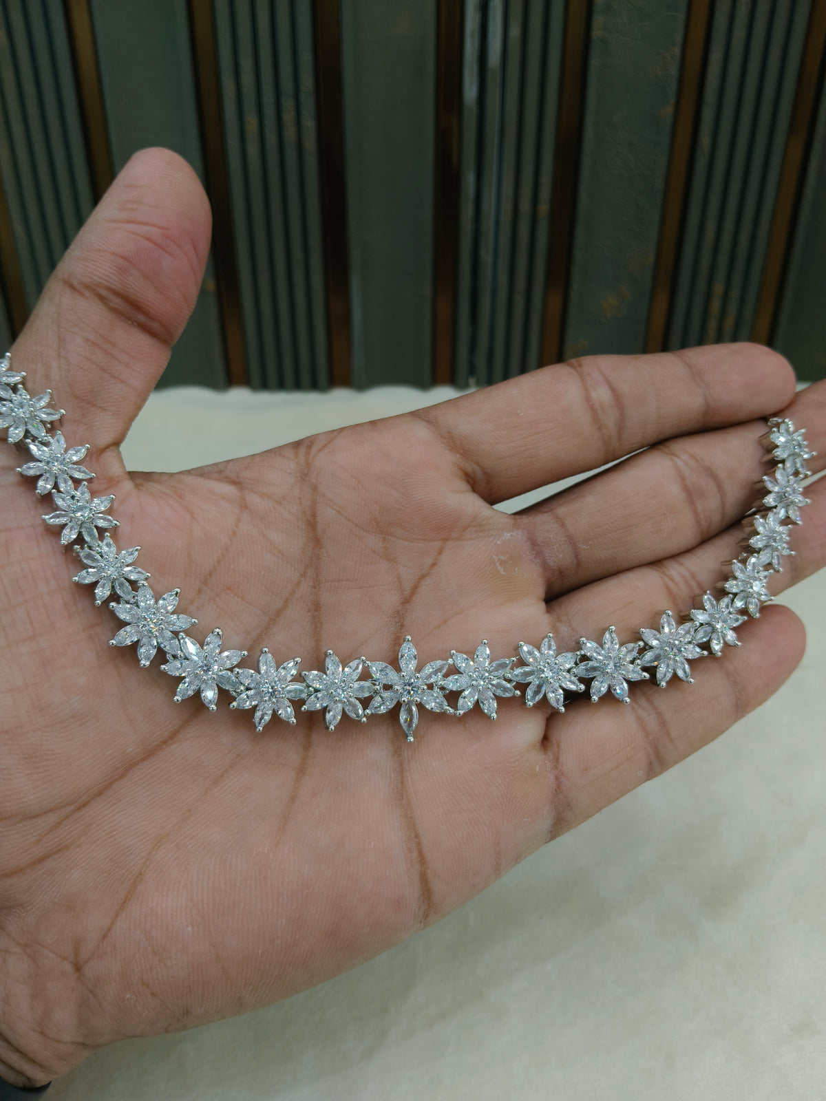 American Diamond Ad Necklace Alexa Sets
