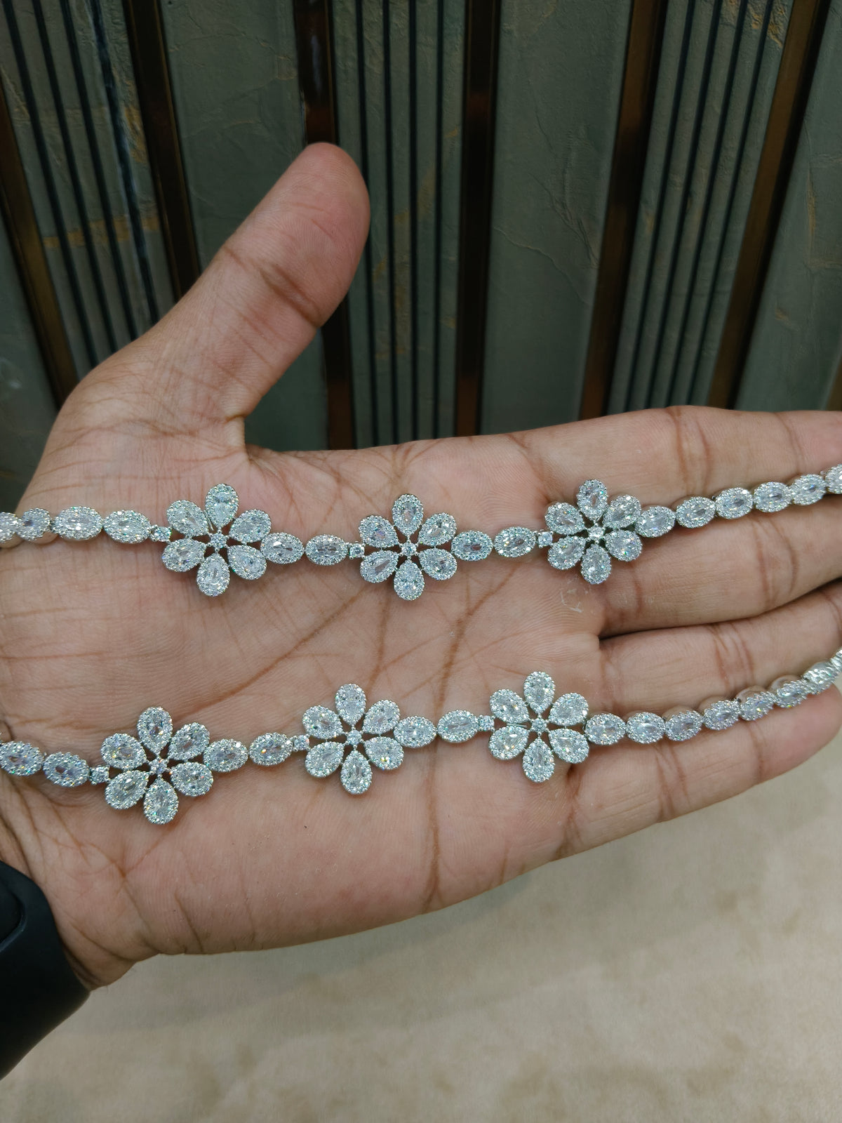 Silver Ad Layered Necklace Kaia Sets