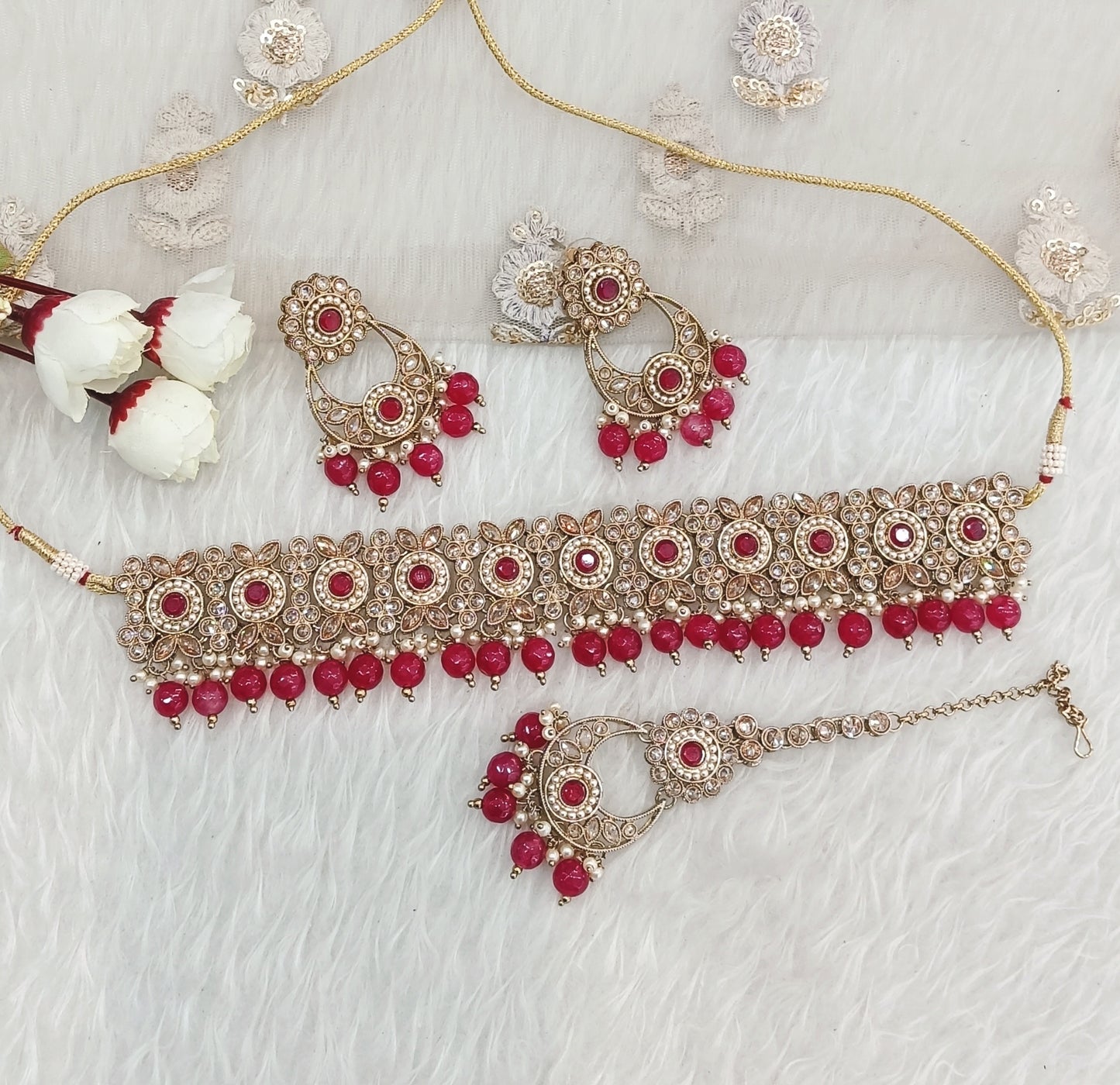 Rani Choker Jewellery Oswego Set