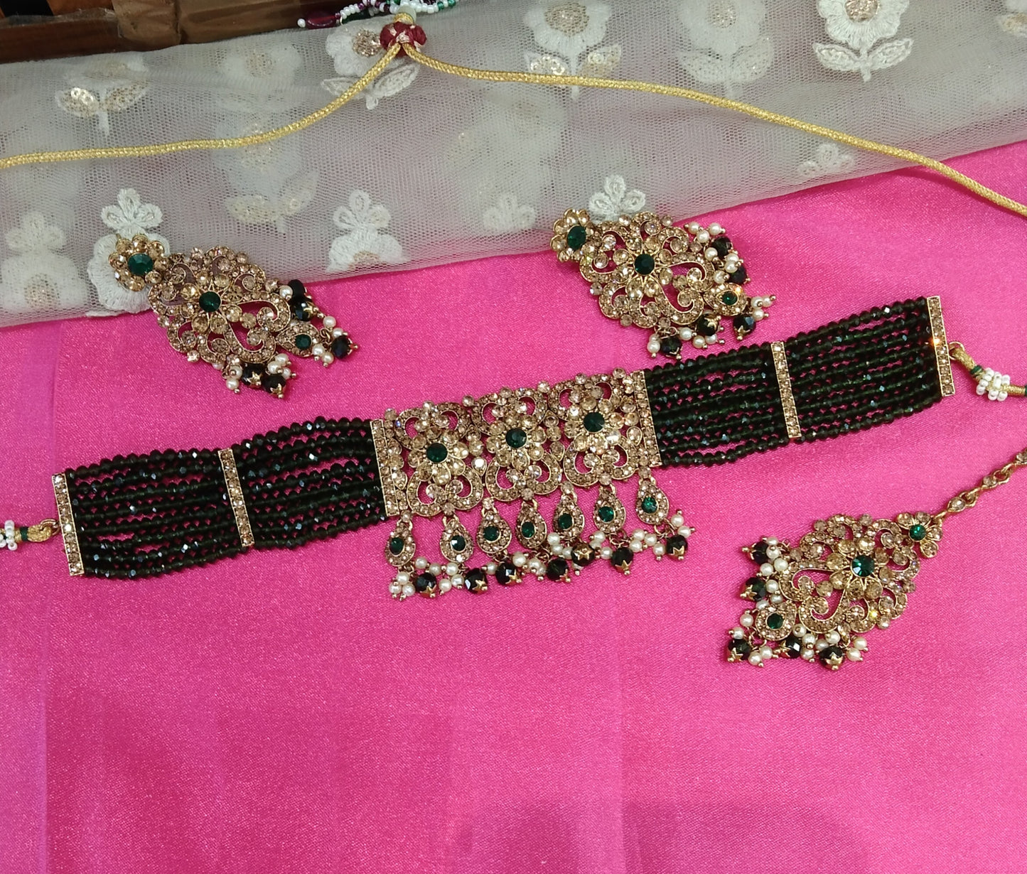 Mehndi Choker Jewellery Vladimir Set