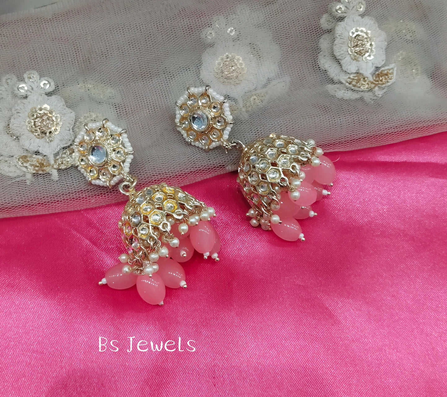 Gaajri Kundan Jhumka How Bollywood Earrings