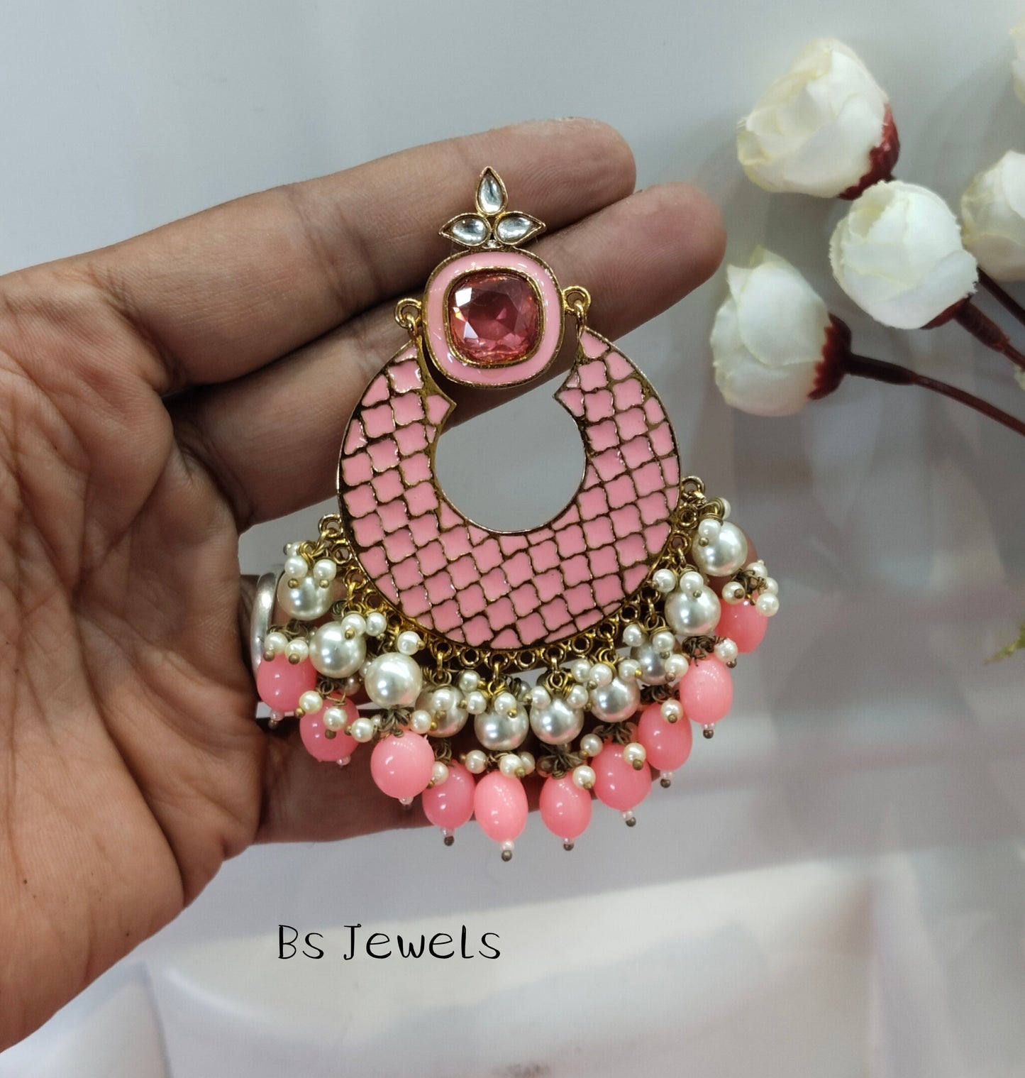Gaajri Meenakari Desire Bollywood Earrings