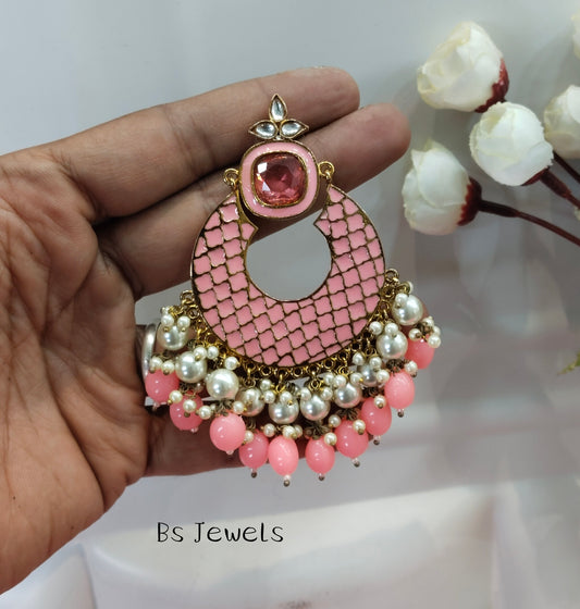 Gaajri Meenakari Desire Bollywood Earrings