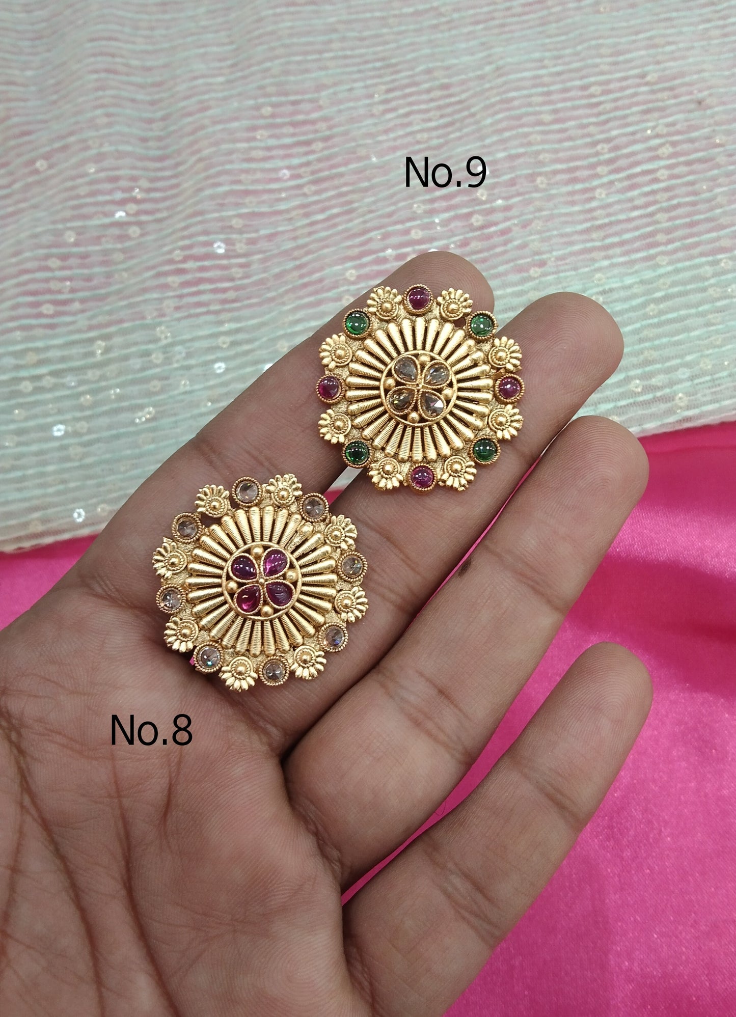 Gold Cocktail Finger Rings