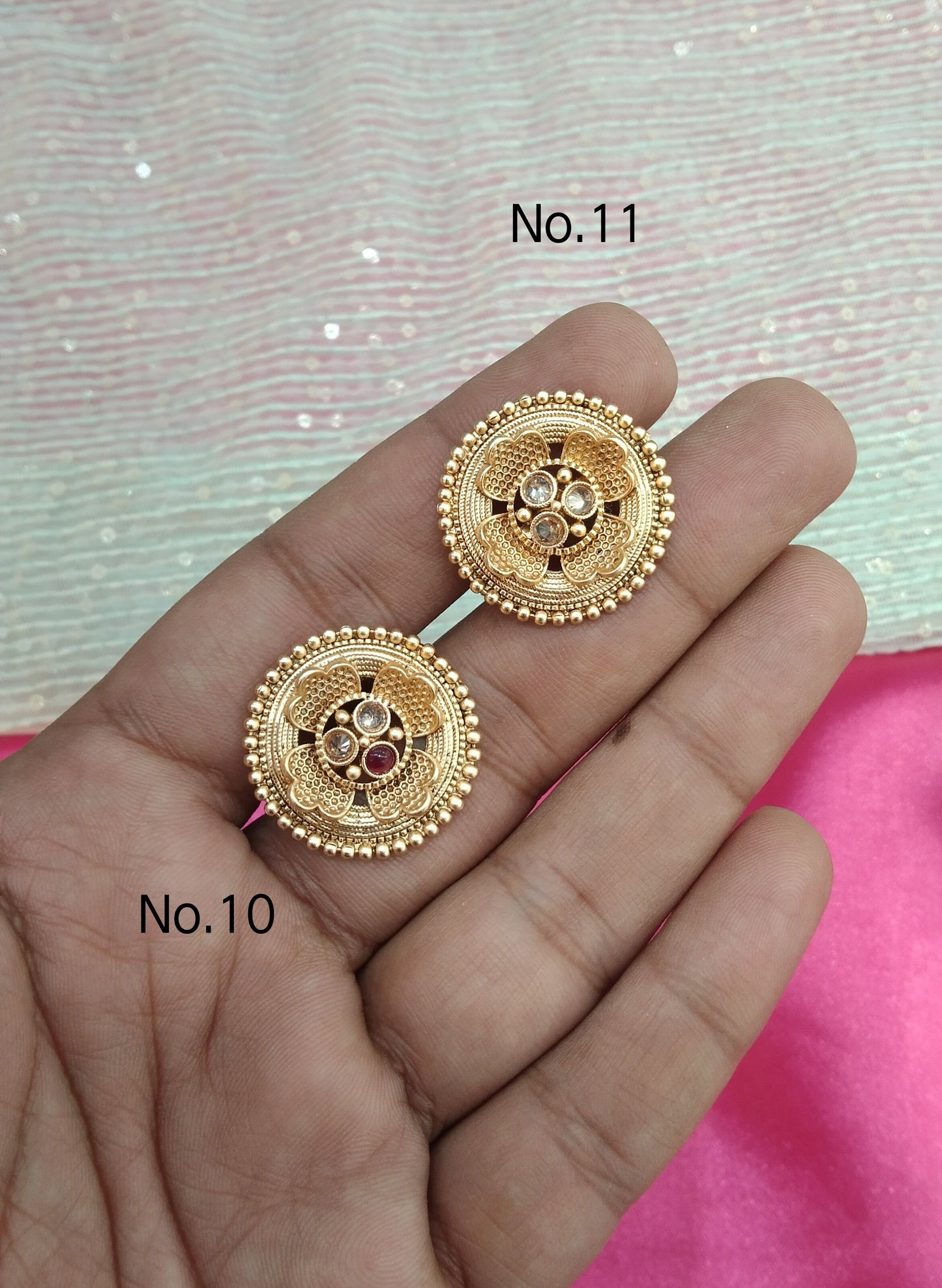 Gold Cocktail Finger Rings