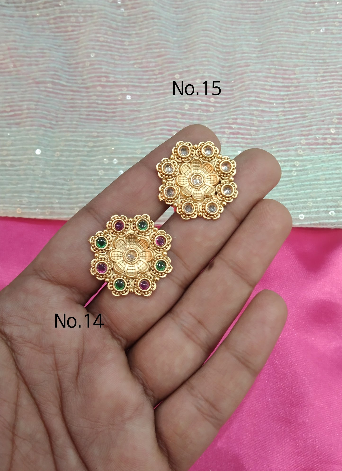 Gold Cocktail Finger Rings
