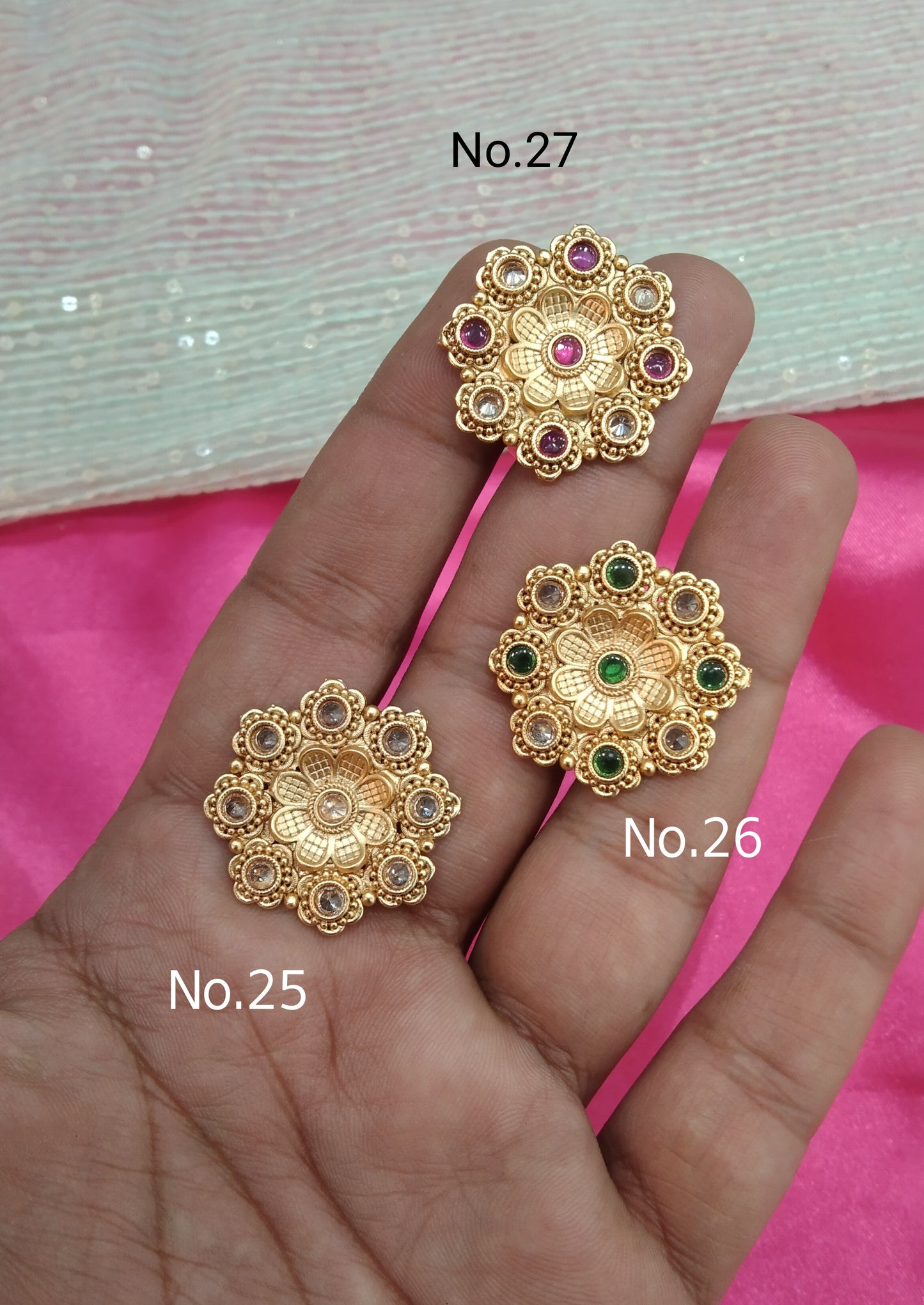 Gold Cocktail Finger Rings