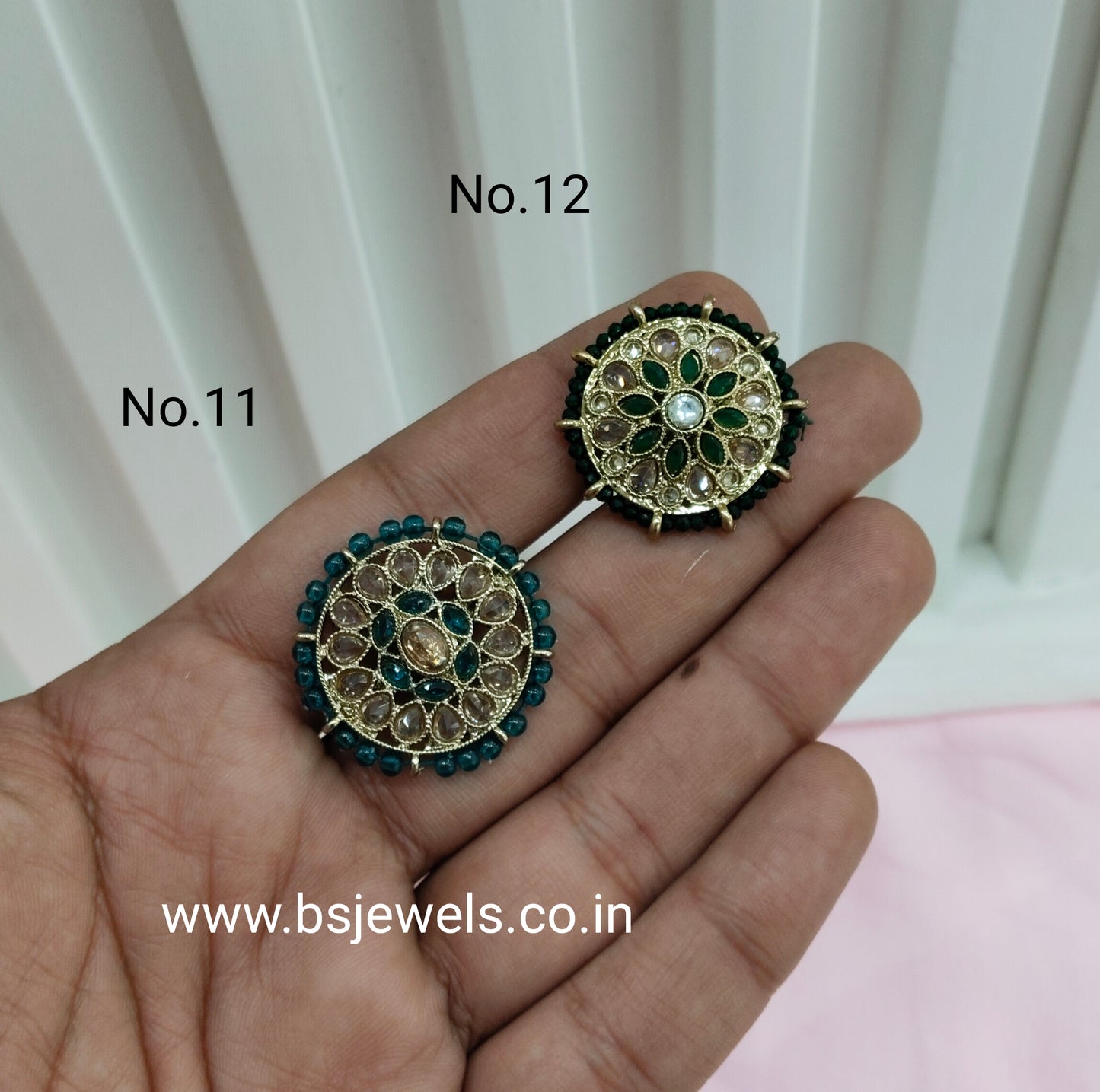 Champagne Stone Adjustable Finger Rings