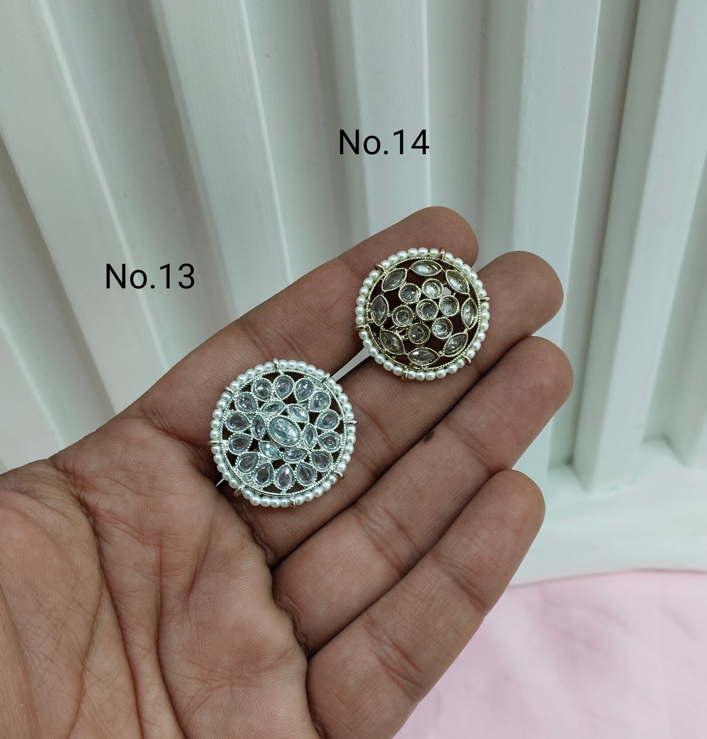 Champagne Stone Adjustable Finger Rings