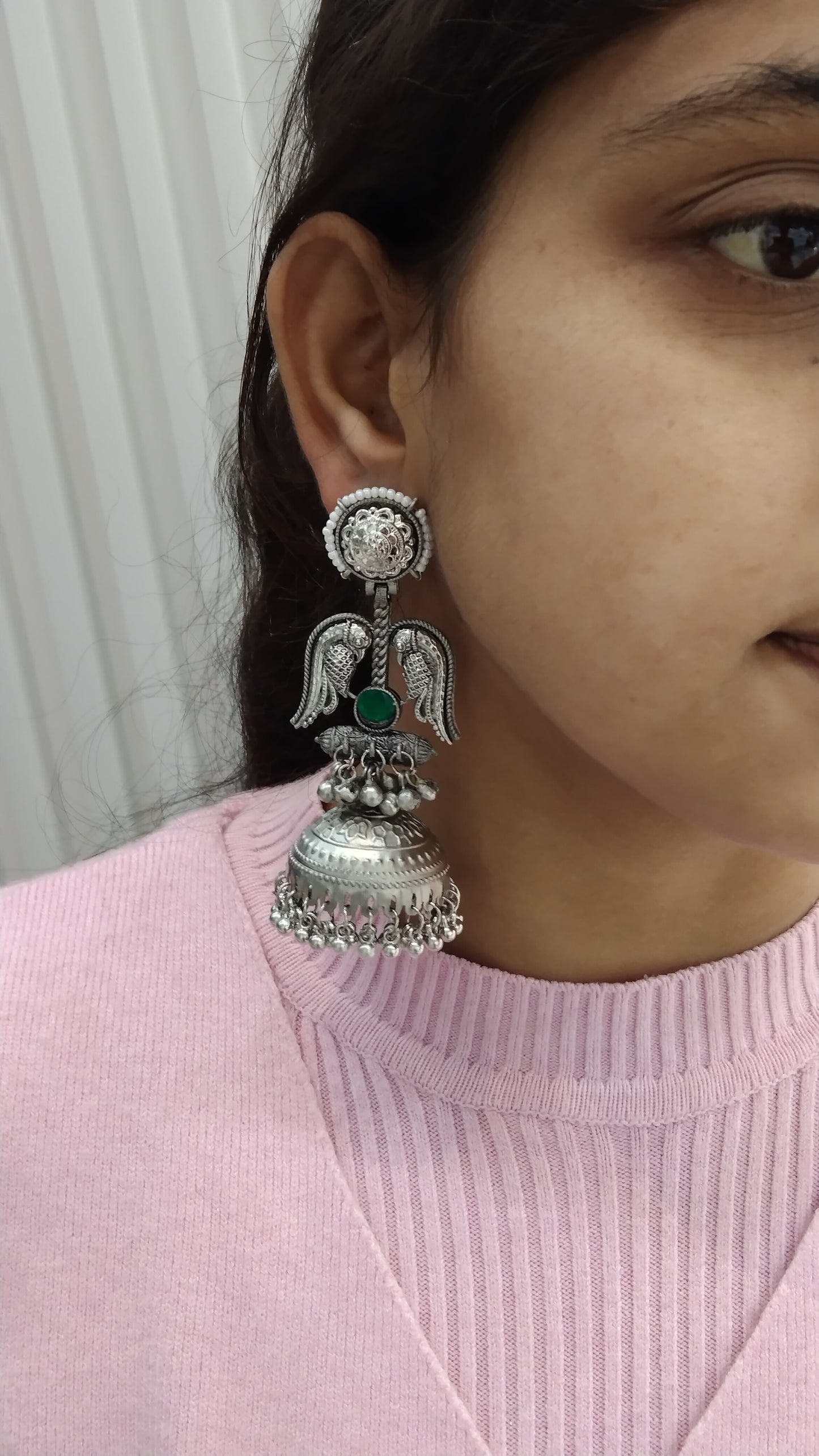 brass earrings