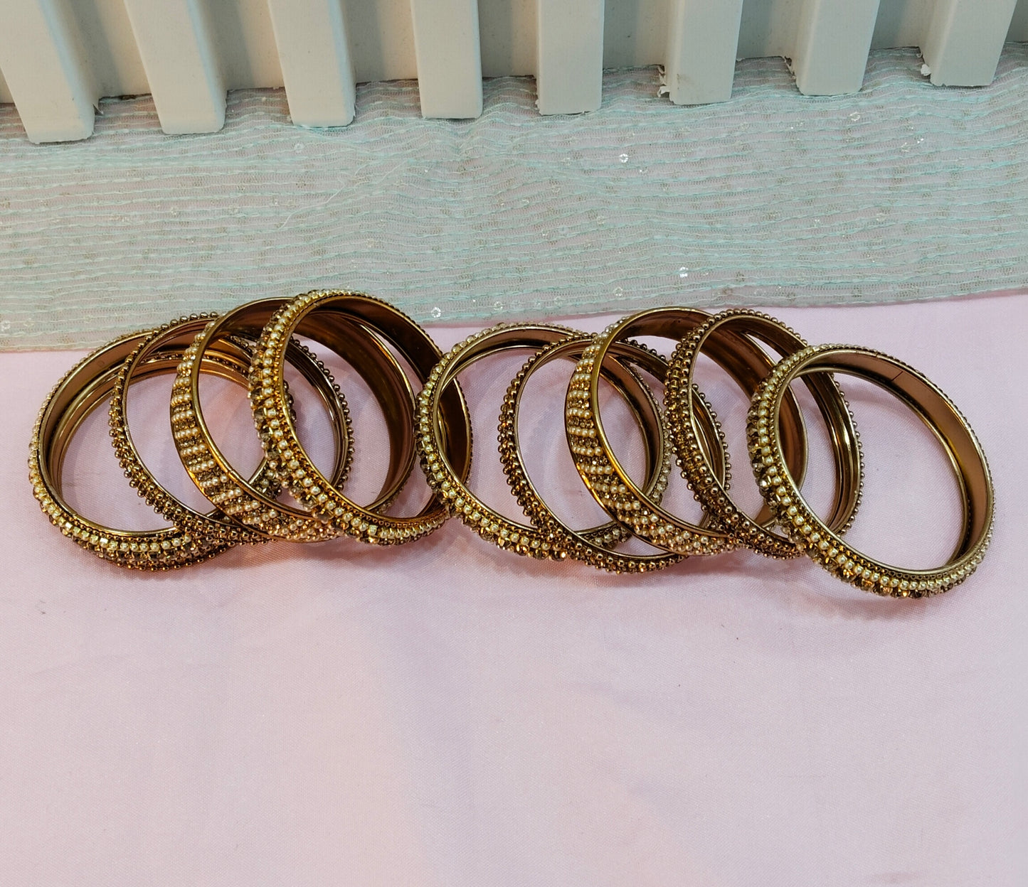 Bangles jewelry Set/Traditional bollywood jewelry/Antique gold bangles