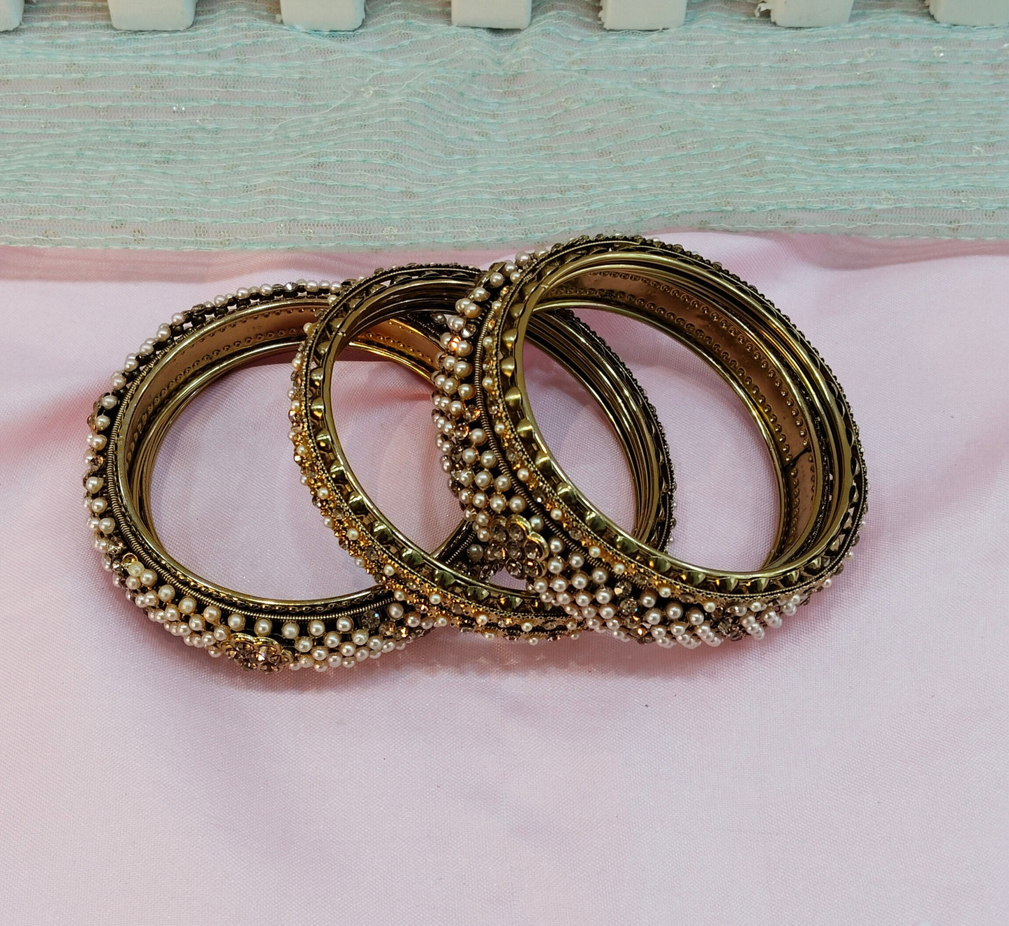 Bangles jewelry Set/Traditional bollywood jewelry/Antique gold bangles
