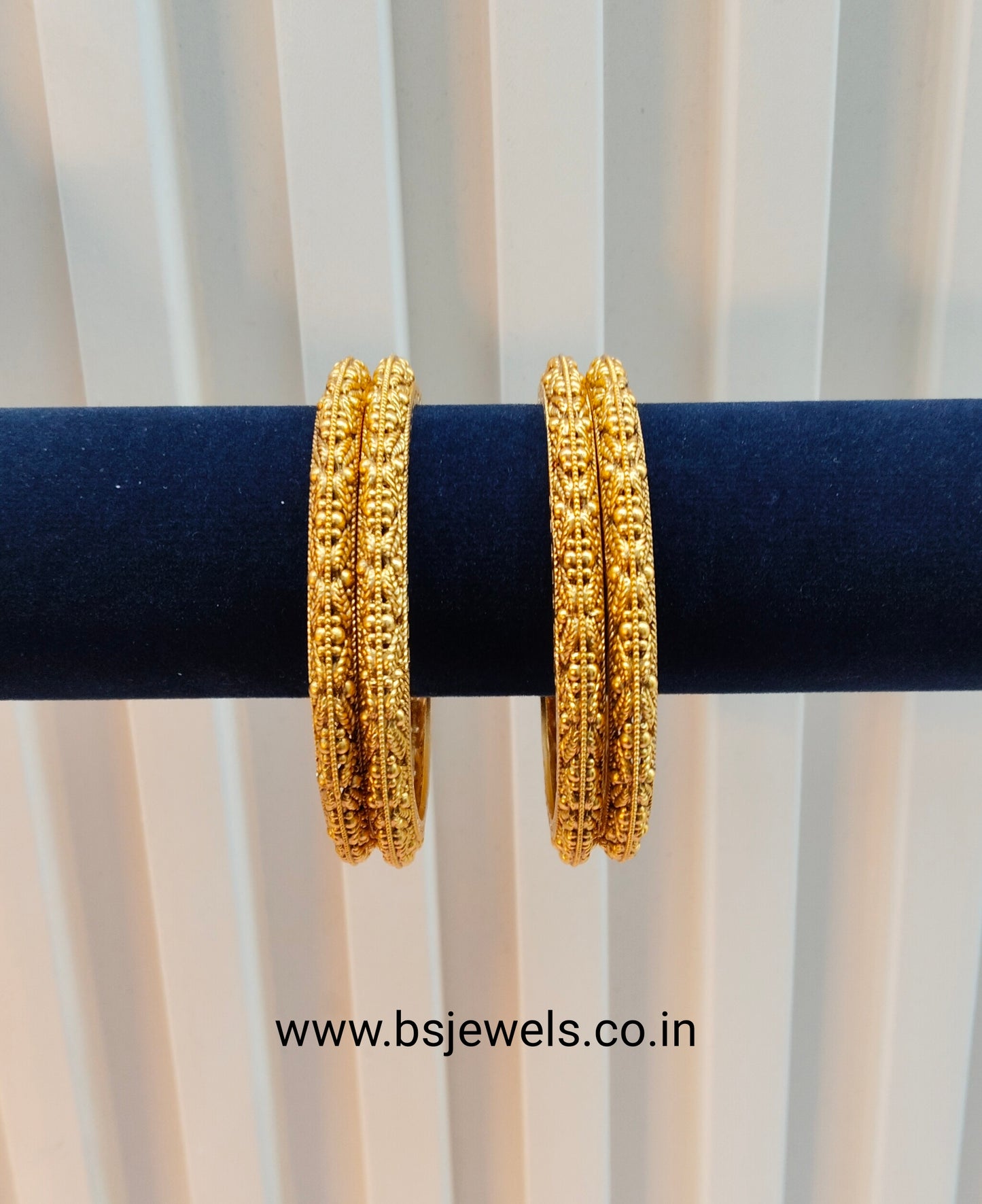 2.6 Size bangles jewelry /Traditional bollywood jewelry/ Gold bangles