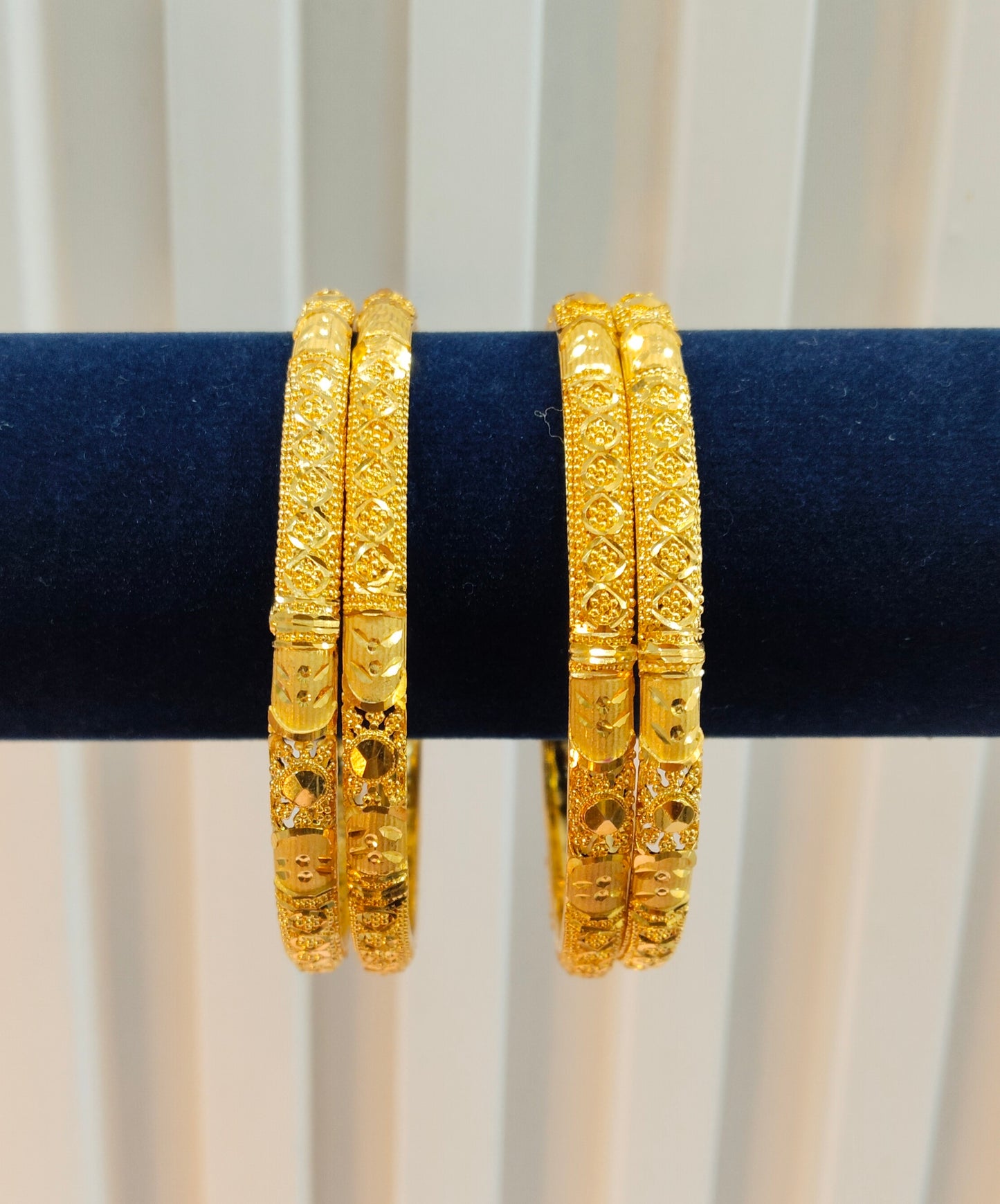 2.6 Size bangles jewelry /Traditional bollywood jewelry/ Gold bangles