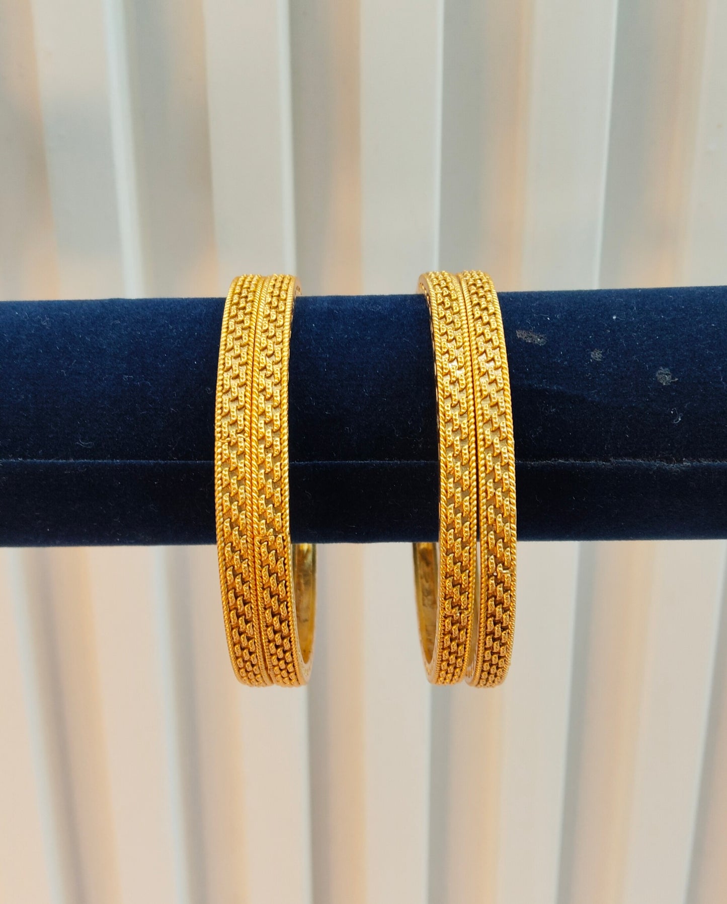 2.8 Size bangles jewelry /Traditional bollywood jewelry/ Gold bangles