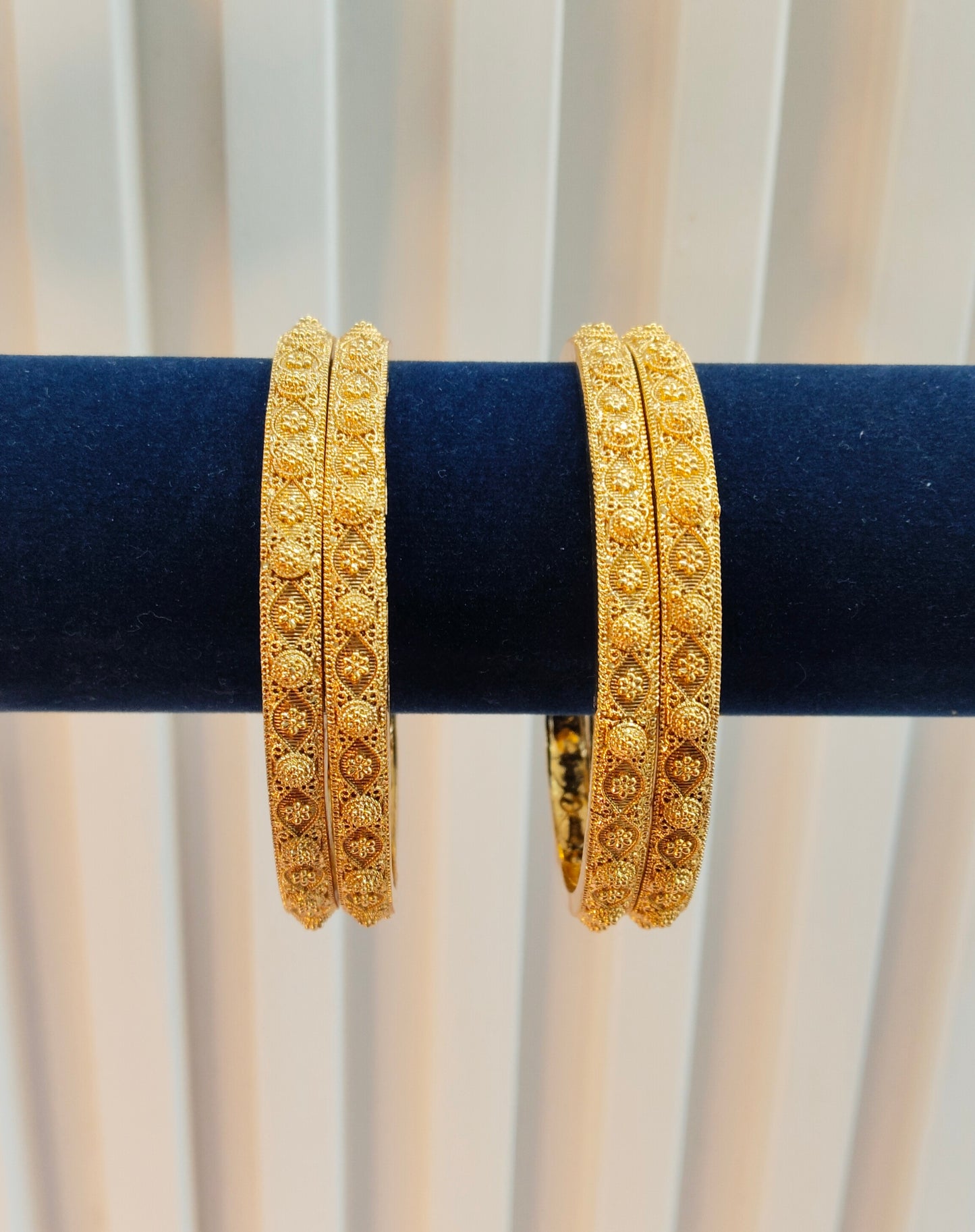 2.8 Size bangles jewelry /Traditional bollywood jewelry/ Gold bangles