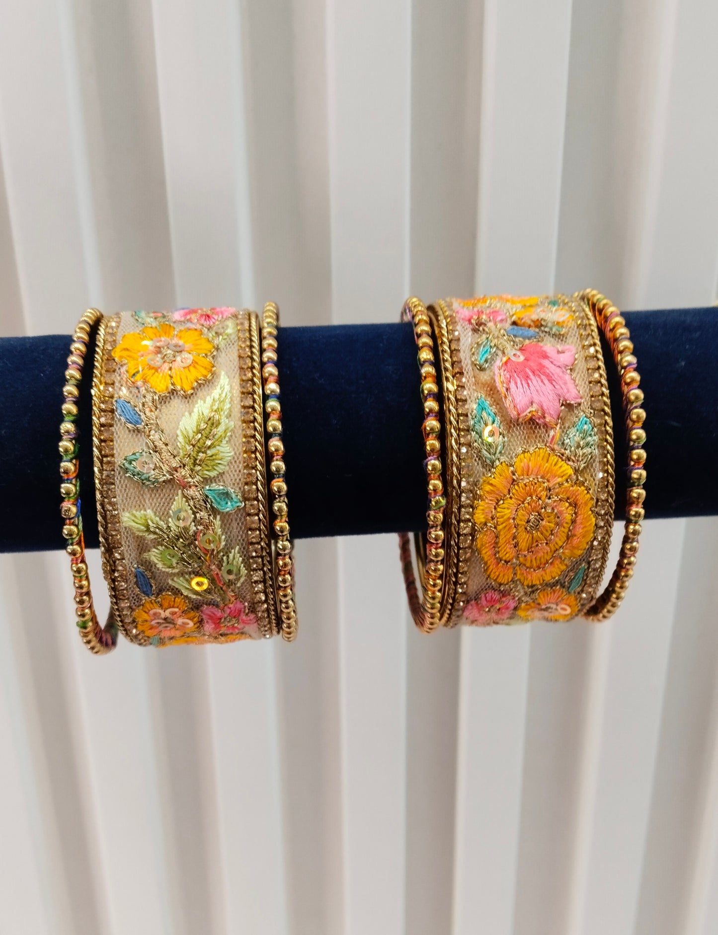 2.6 Size bangles jewelry Set /Traditional bollywood jewelry/Multi Color Antique bangles