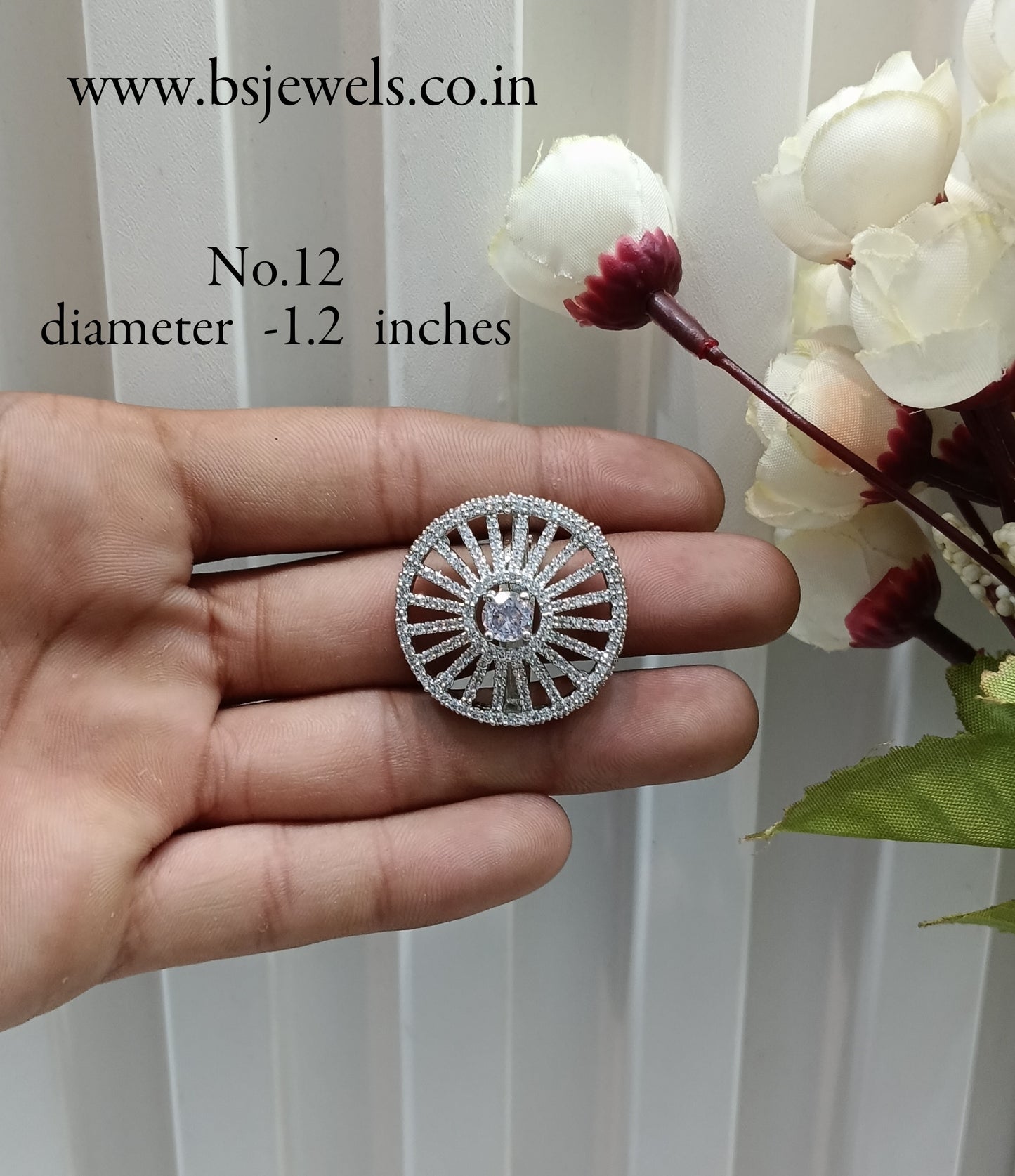 CZ American Diamond Adjustable Finger Rings