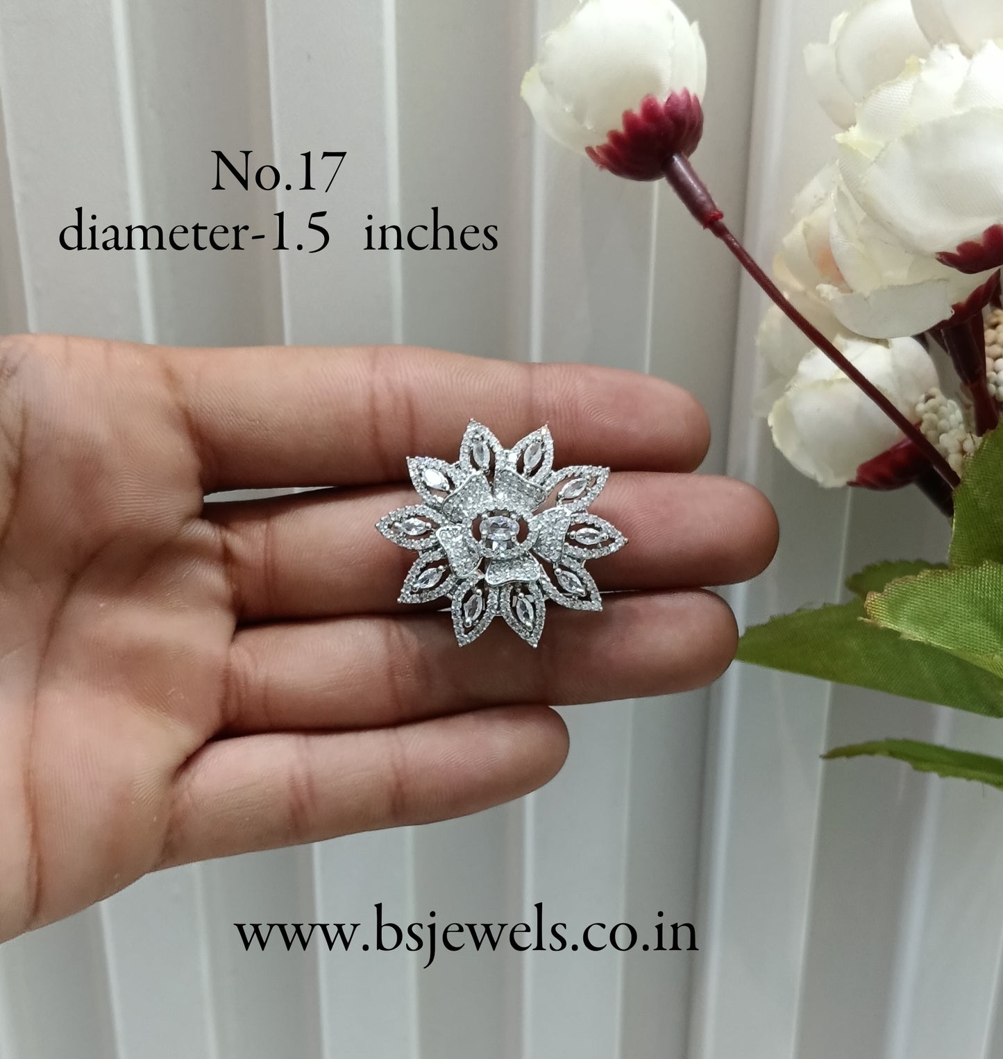 CZ American Diamond Adjustable Finger Rings