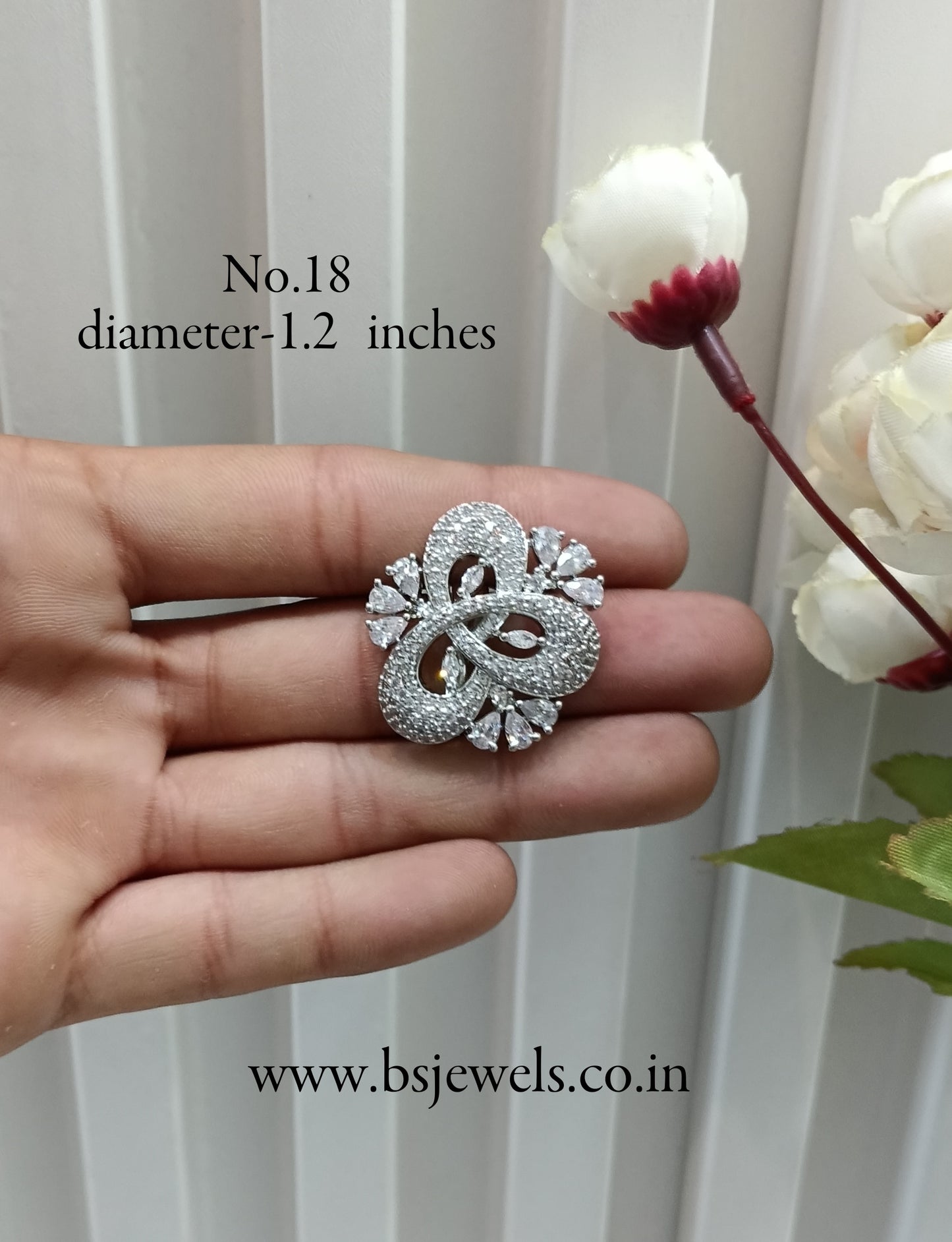 CZ American Diamond Adjustable Finger Rings