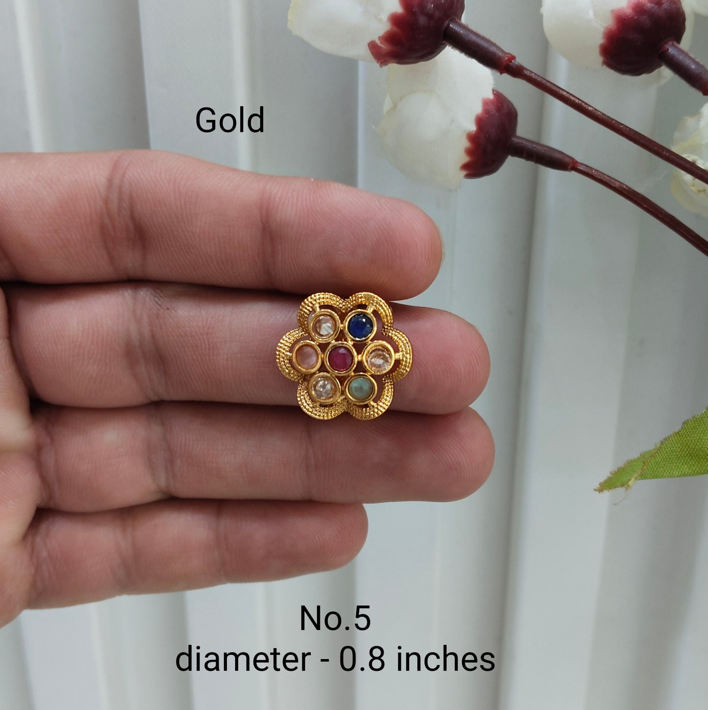 Gold Cocktail Finger Rings
