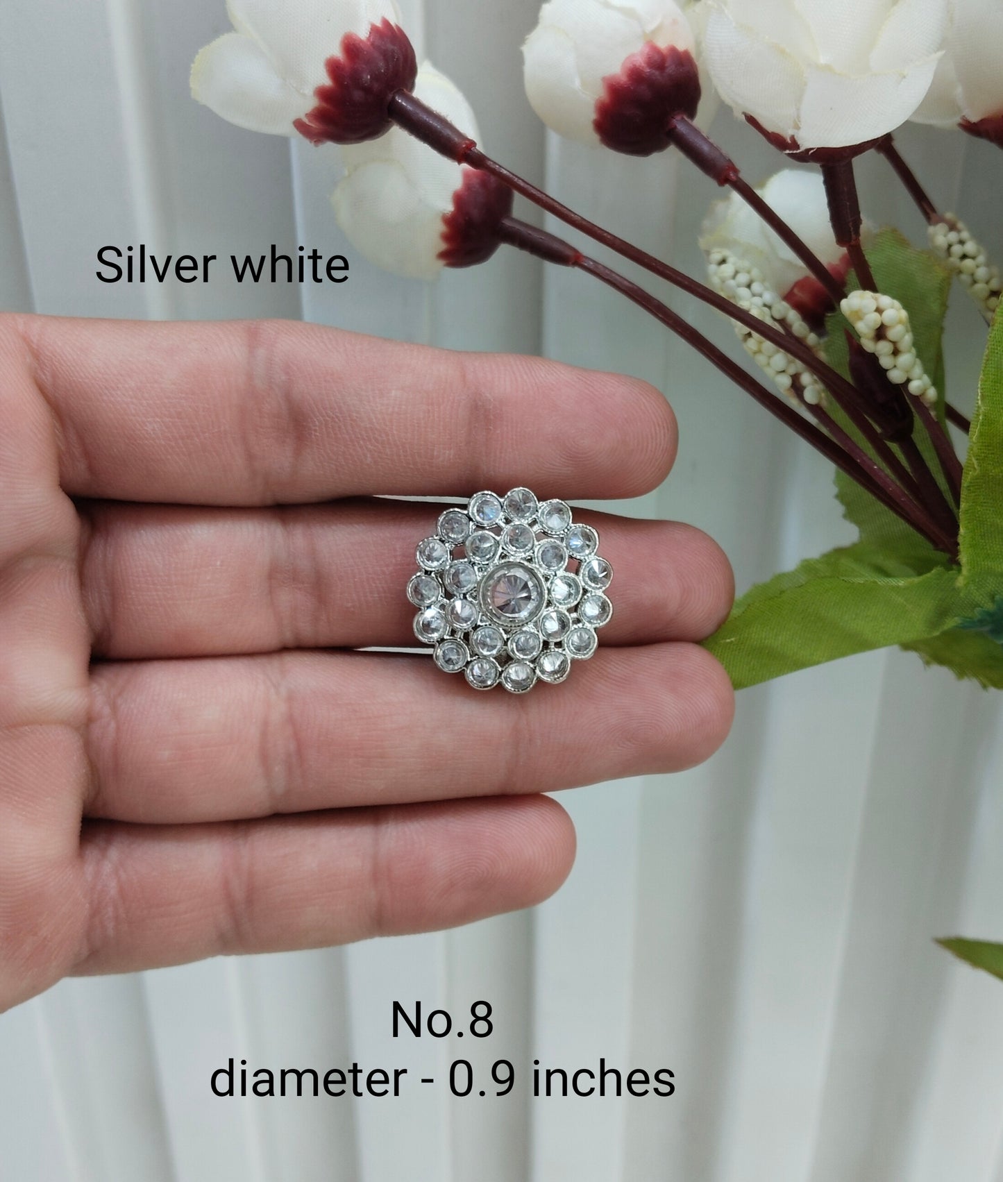 Antique Gold and Silver Cocktail Finger Rings