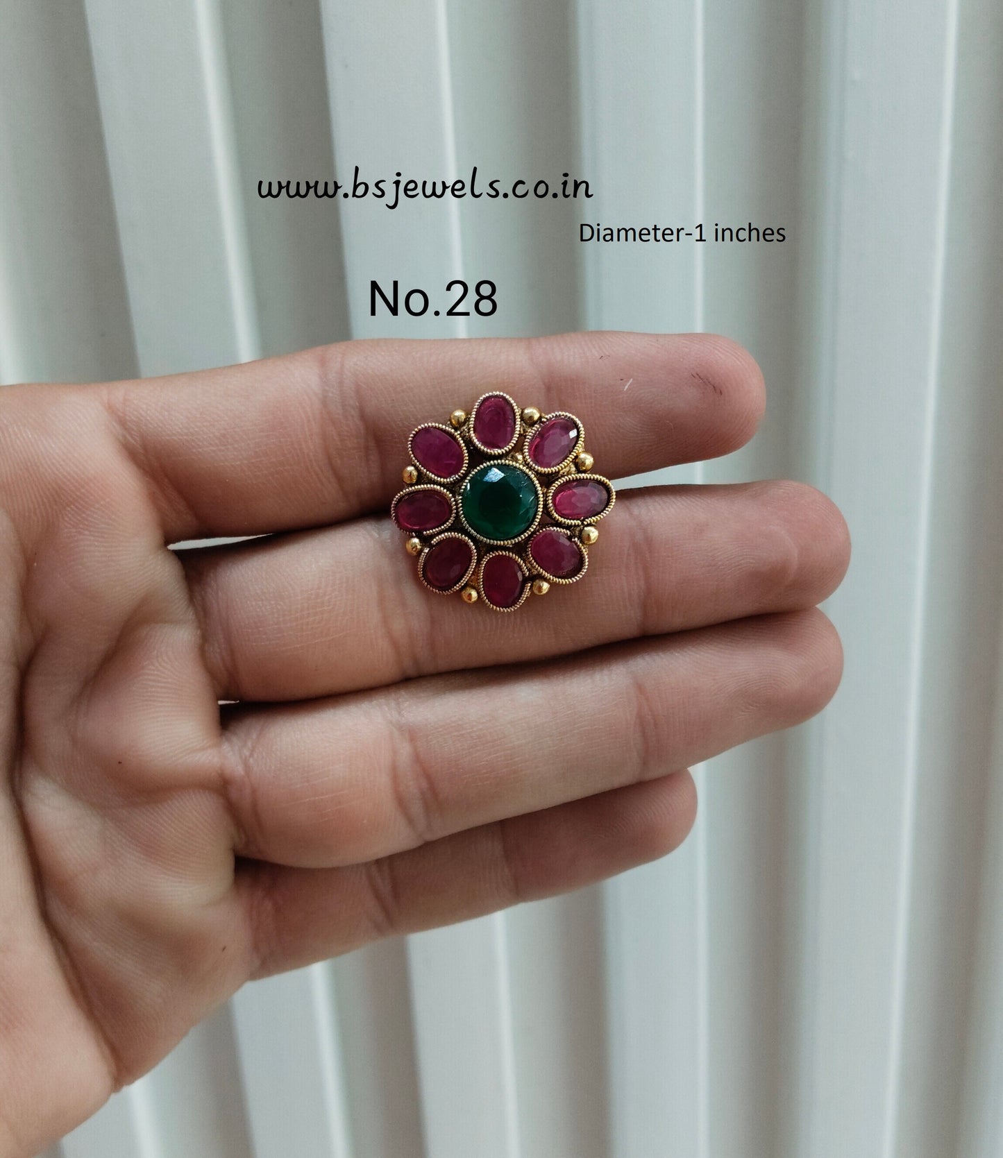 Gold Cocktail Finger Rings