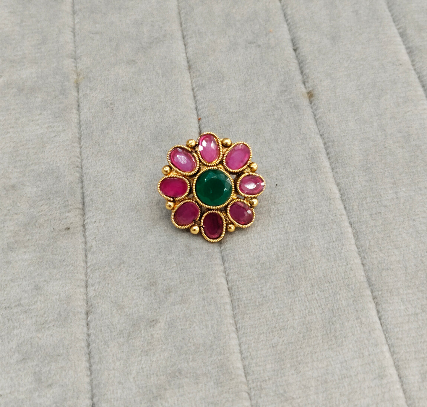Gold Cocktail Finger Rings
