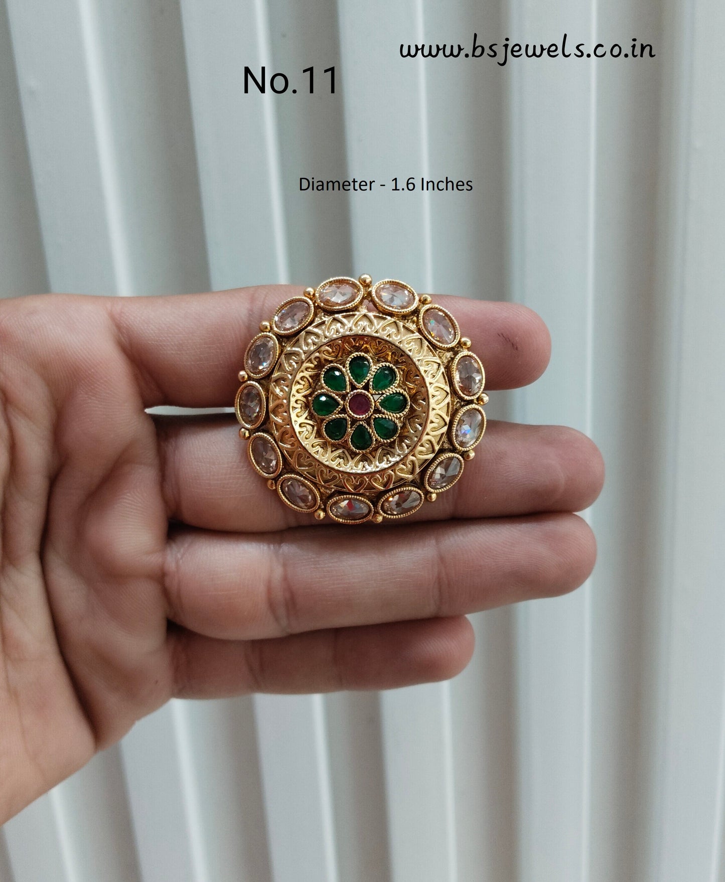 Gold Cocktail Finger Rings