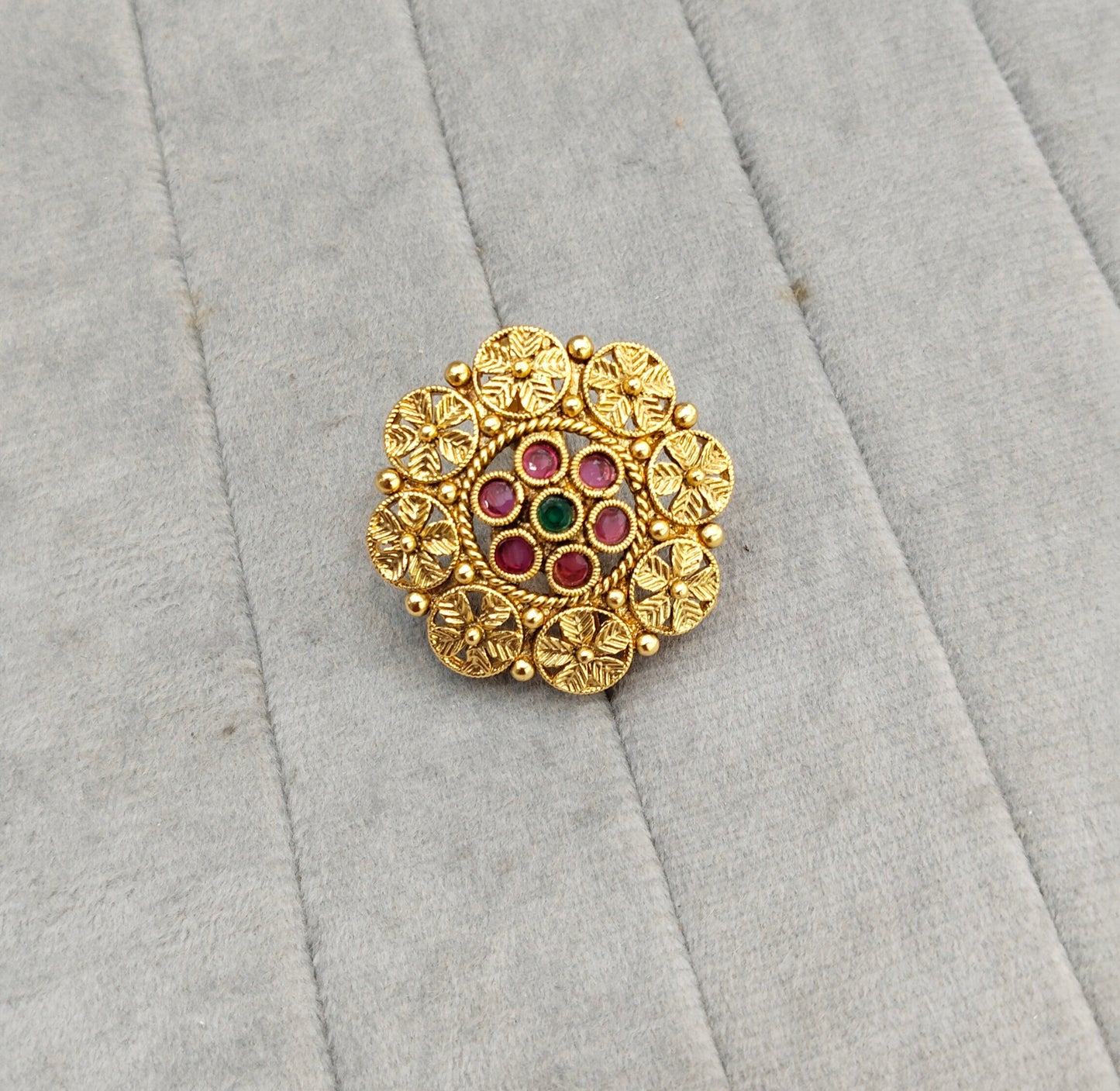 Gold Cocktail Finger Rings