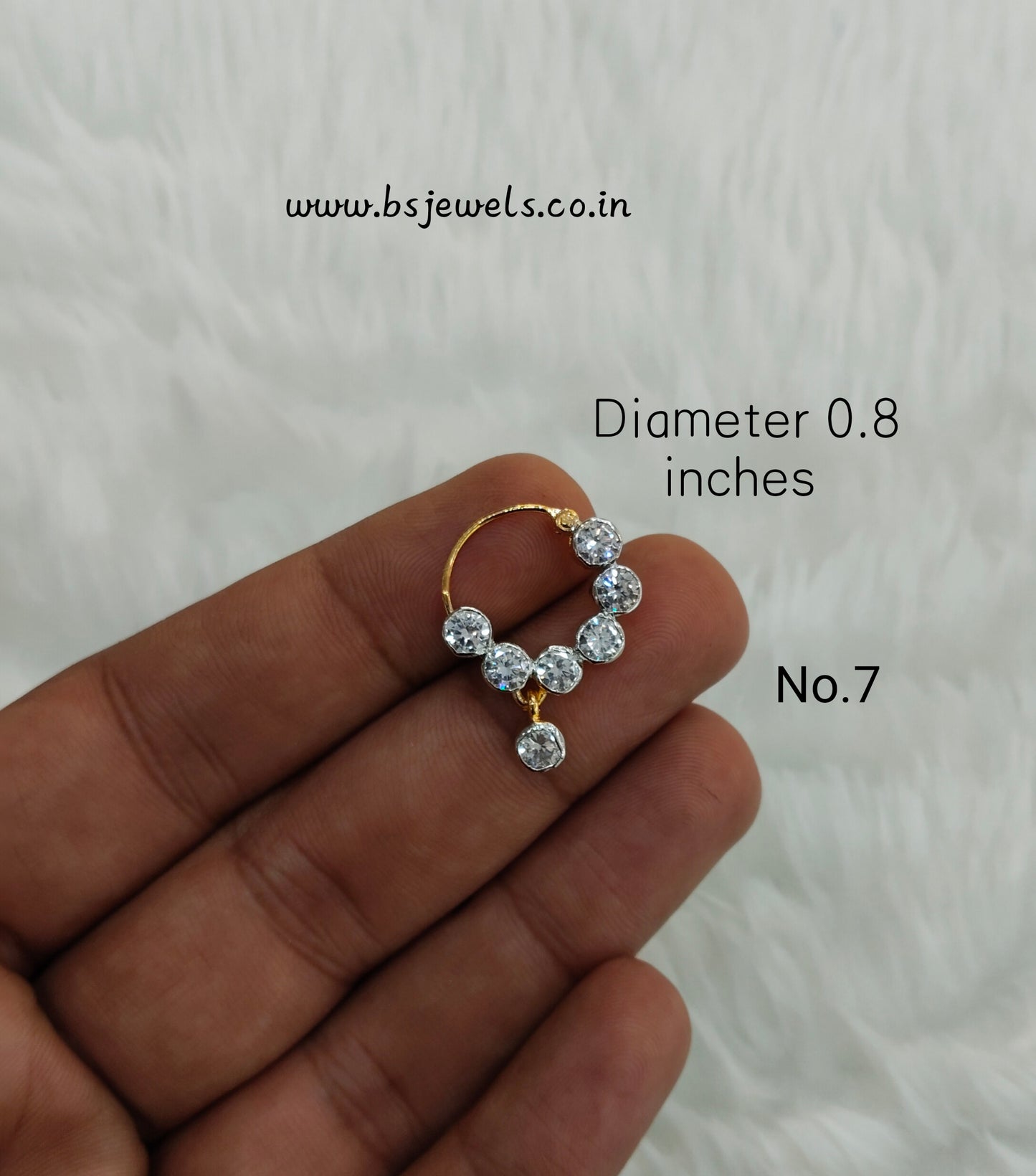 Clip On Nose Pins Rings