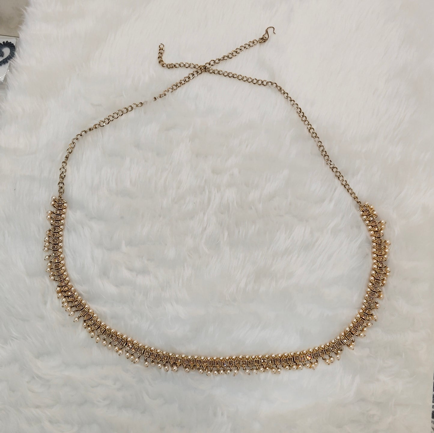 Antique Gold Belly Chain kamarbelt Saree Chain
