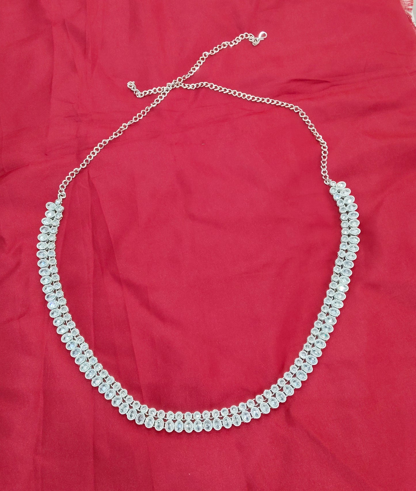 Silver Belly Chain kamarbelt Saree Chain