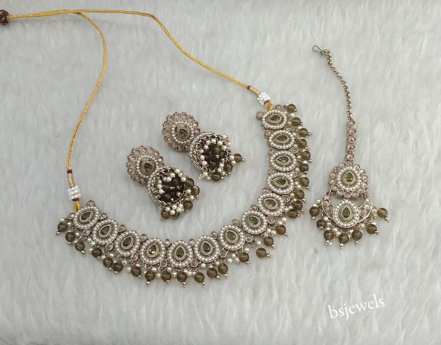 Antique Mehdi Necklace Gira sets