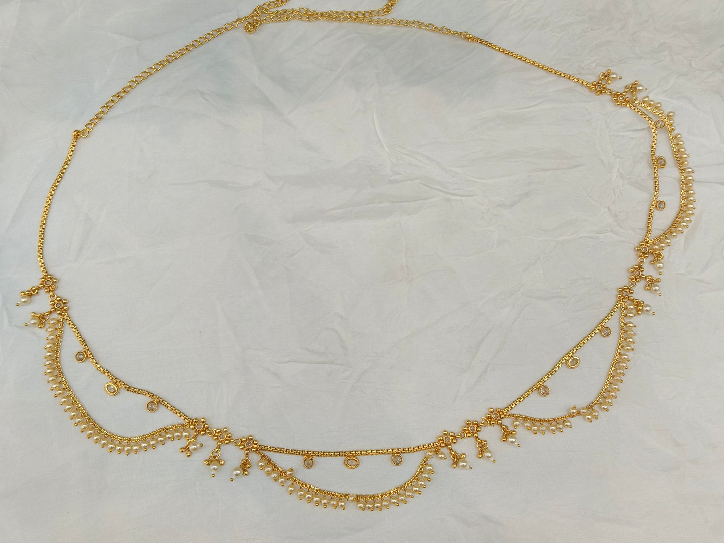 Gold Belly chain kamarbelt saree chain