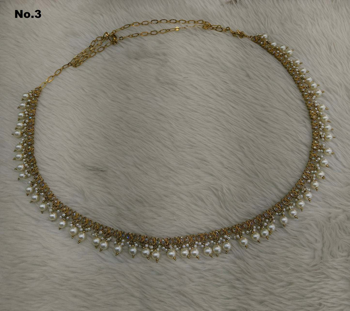 Antique Gold Belly Chain kamarbelt Saree Chain
