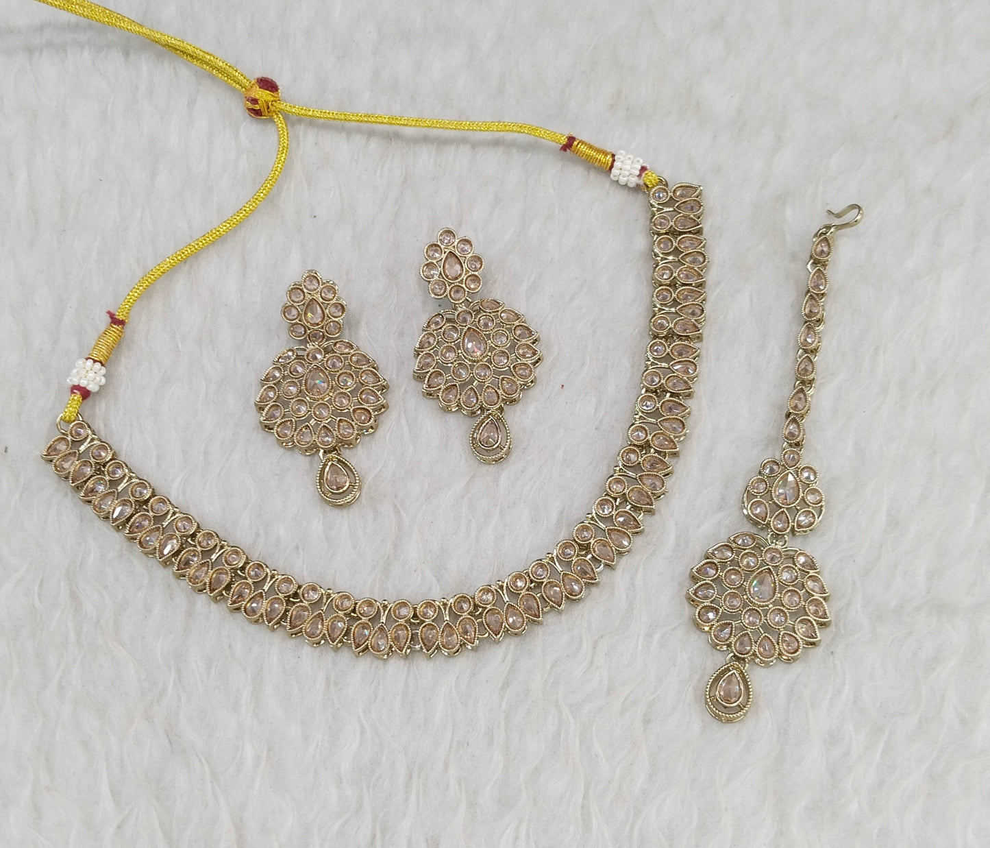 Antique Gold Necklace Jasnir sets