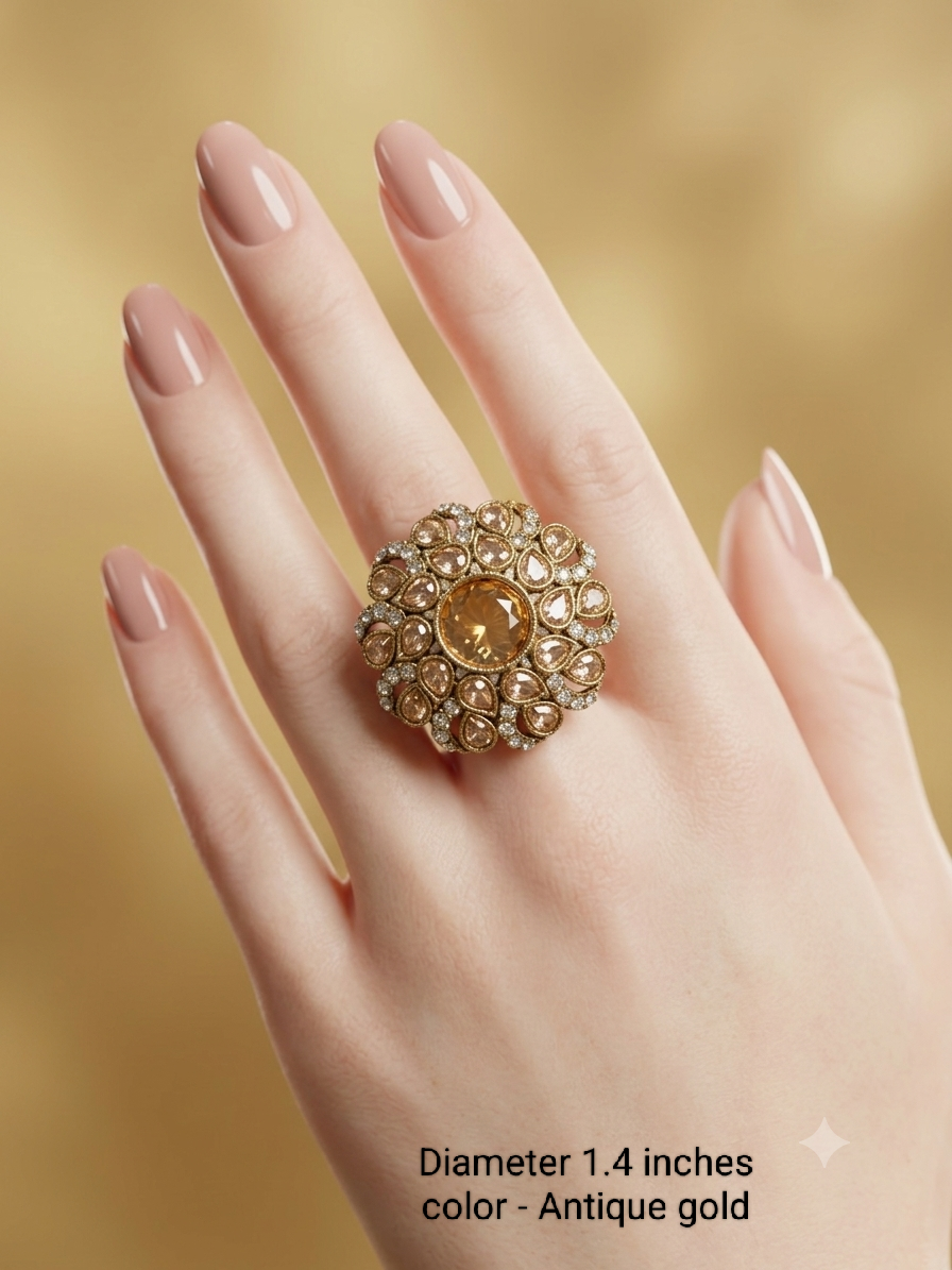 Antique Gold Finger Rings