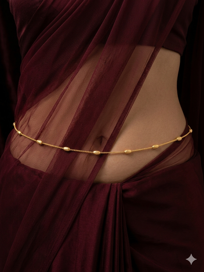 Gold Belly chain kamarbelt saree chain