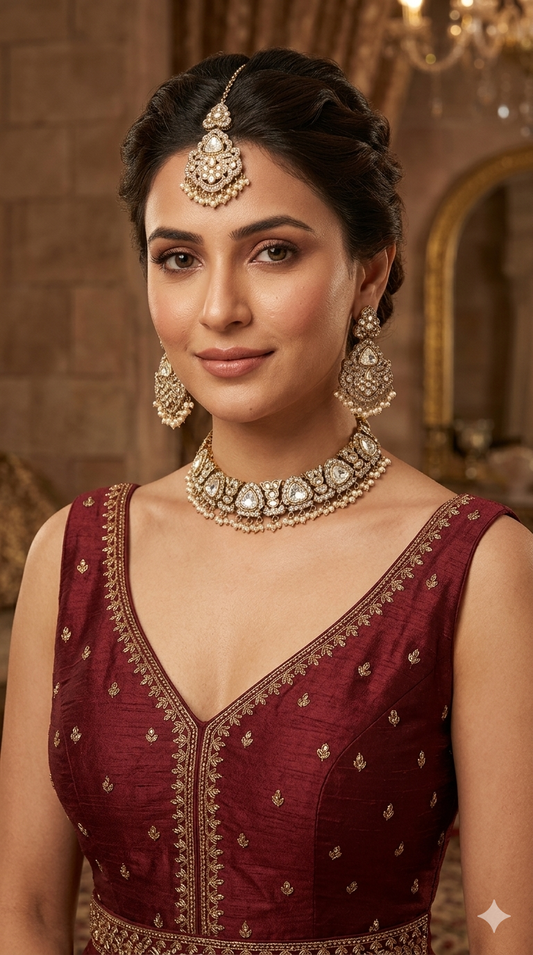 Antique Gold Necklace Sora sets