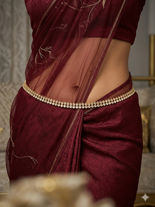 Antique Belly Chain kamarbelt Myra Saree Chain
