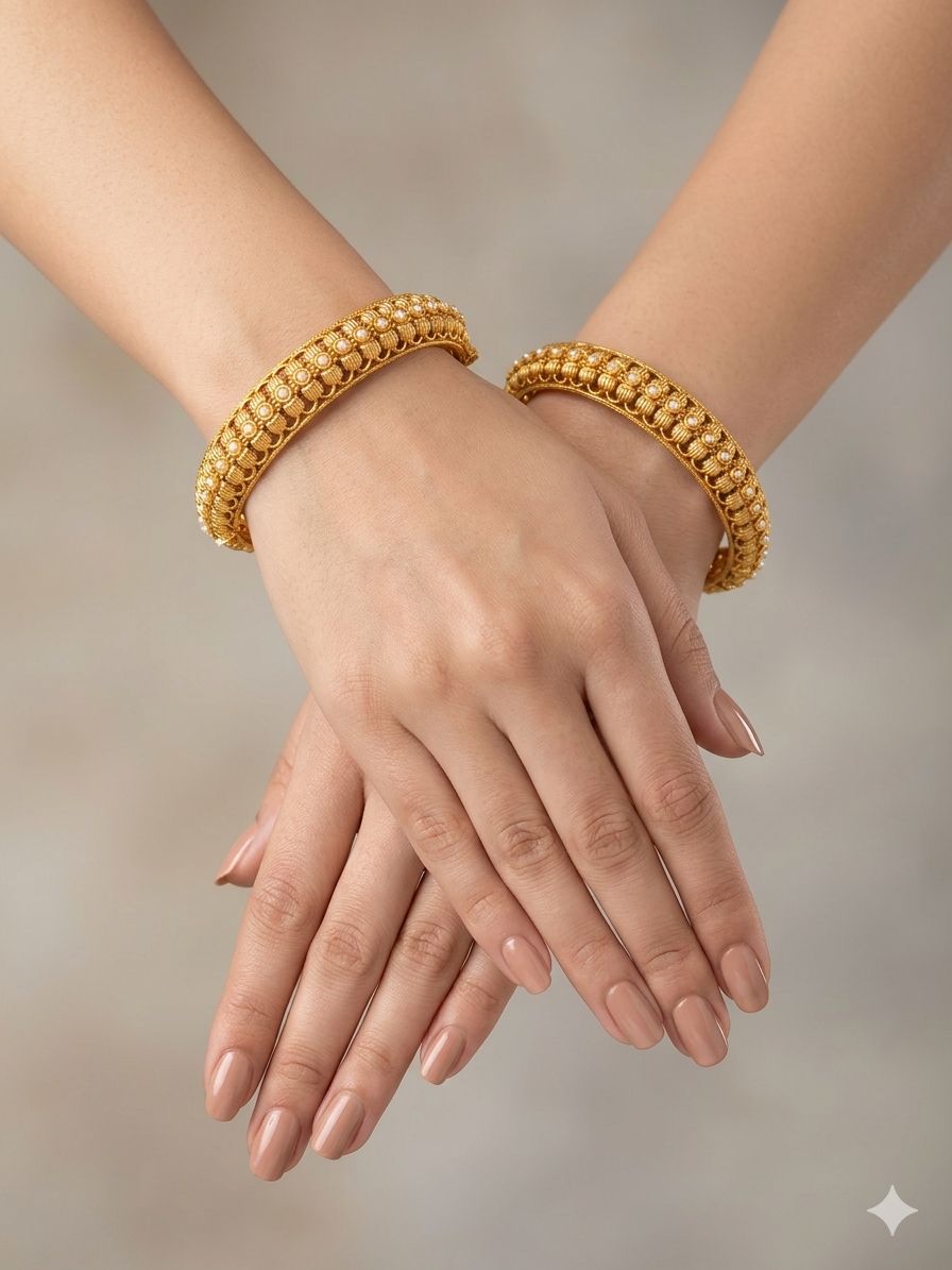 Bangles jewelry /Traditional bollywood jewelry Piyali Gold bangles