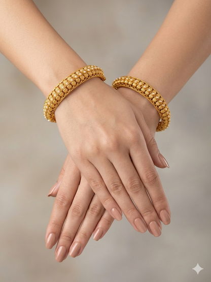 Bangles jewelry /Traditional bollywood jewelry Piyali Gold bangles