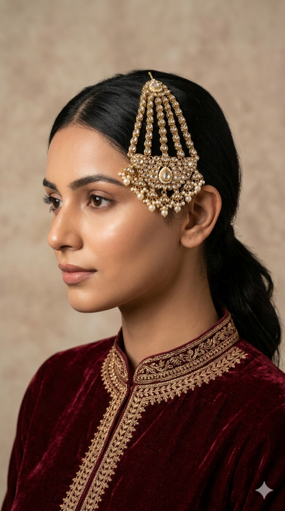 Headpassa jhumar kundan Avera passa