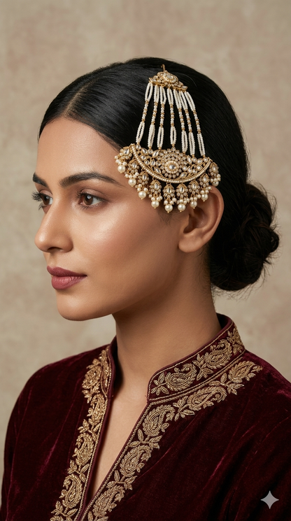 Headpassa jhumar kundan Avera passa