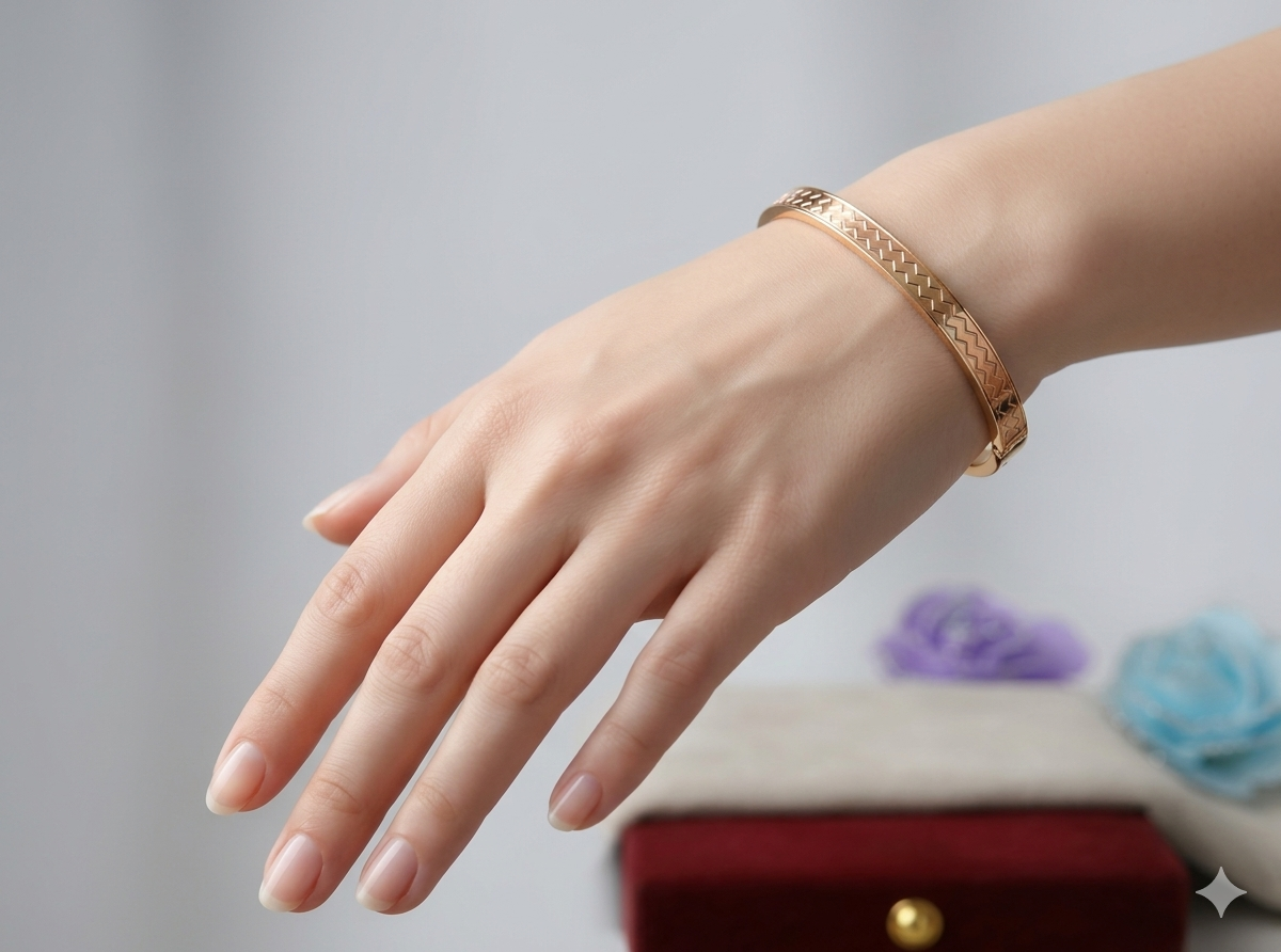 Saini Anti-Tarnish Stainless Steel Bracelet(Openable)