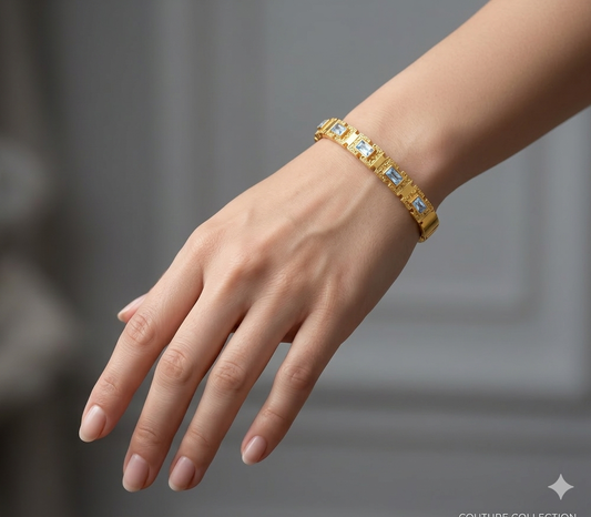 Tanvi Anti-Tarnish Stainless Steel Bracelet(Openable)